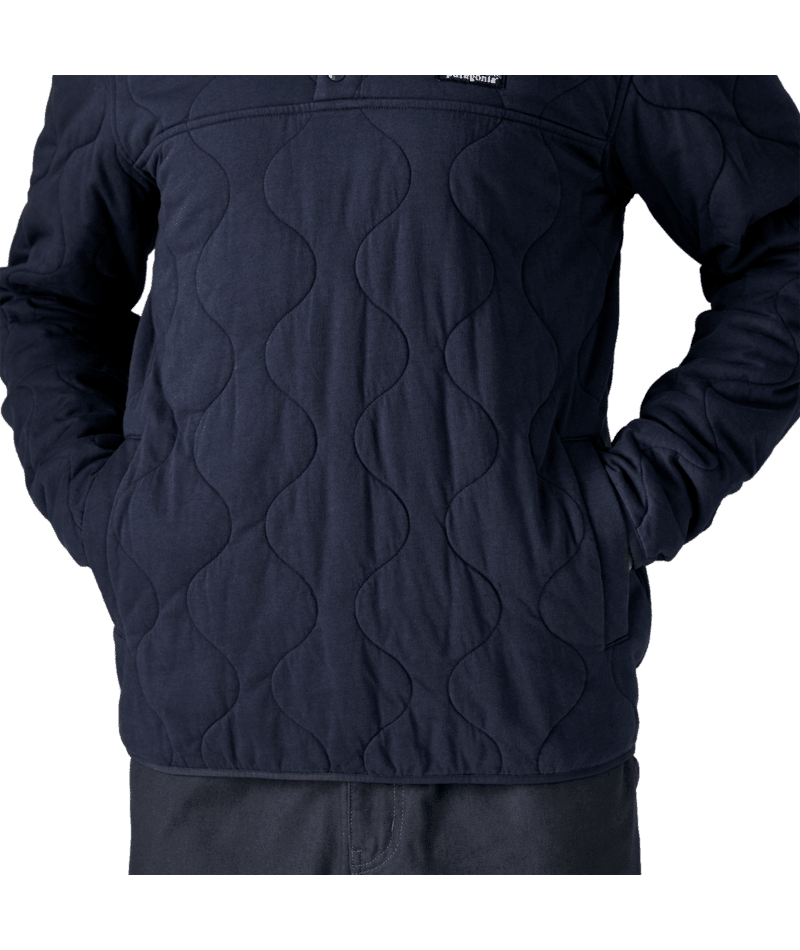 Men's Daily Quilted Snap-T Pullover in New Navy | Photo 12 | Patagonia Bend
