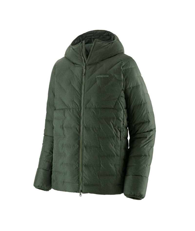 Men's Durable Down Hoody in Treeline Green | Patagonia Bend