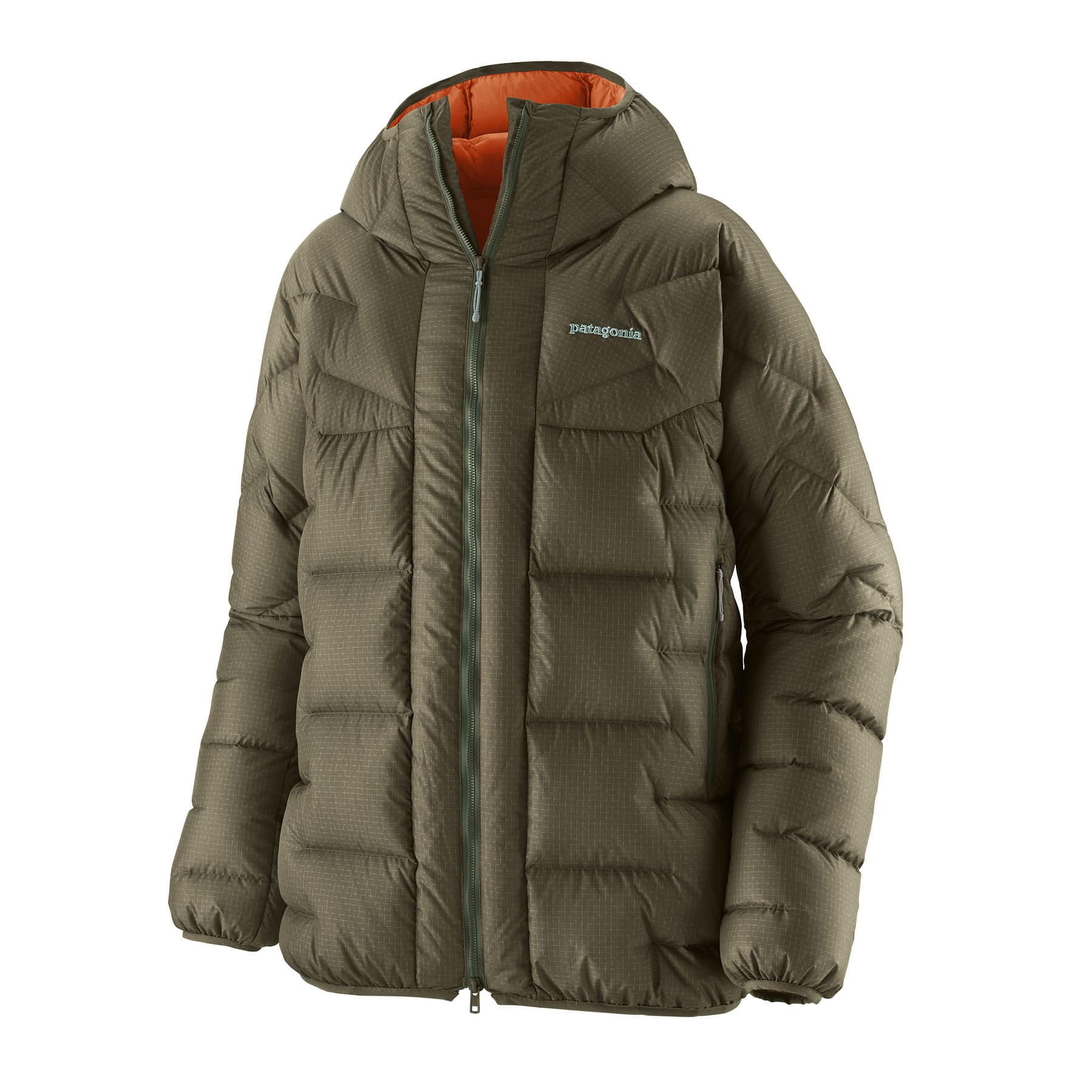 Men's Durable Down Parka in Basin Green | Patagonia Bend