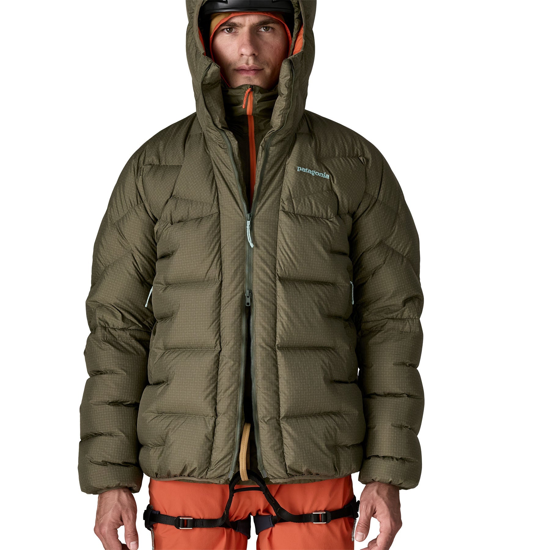 Men's Durable Down Parka in Basin Green | Patagonia Bend