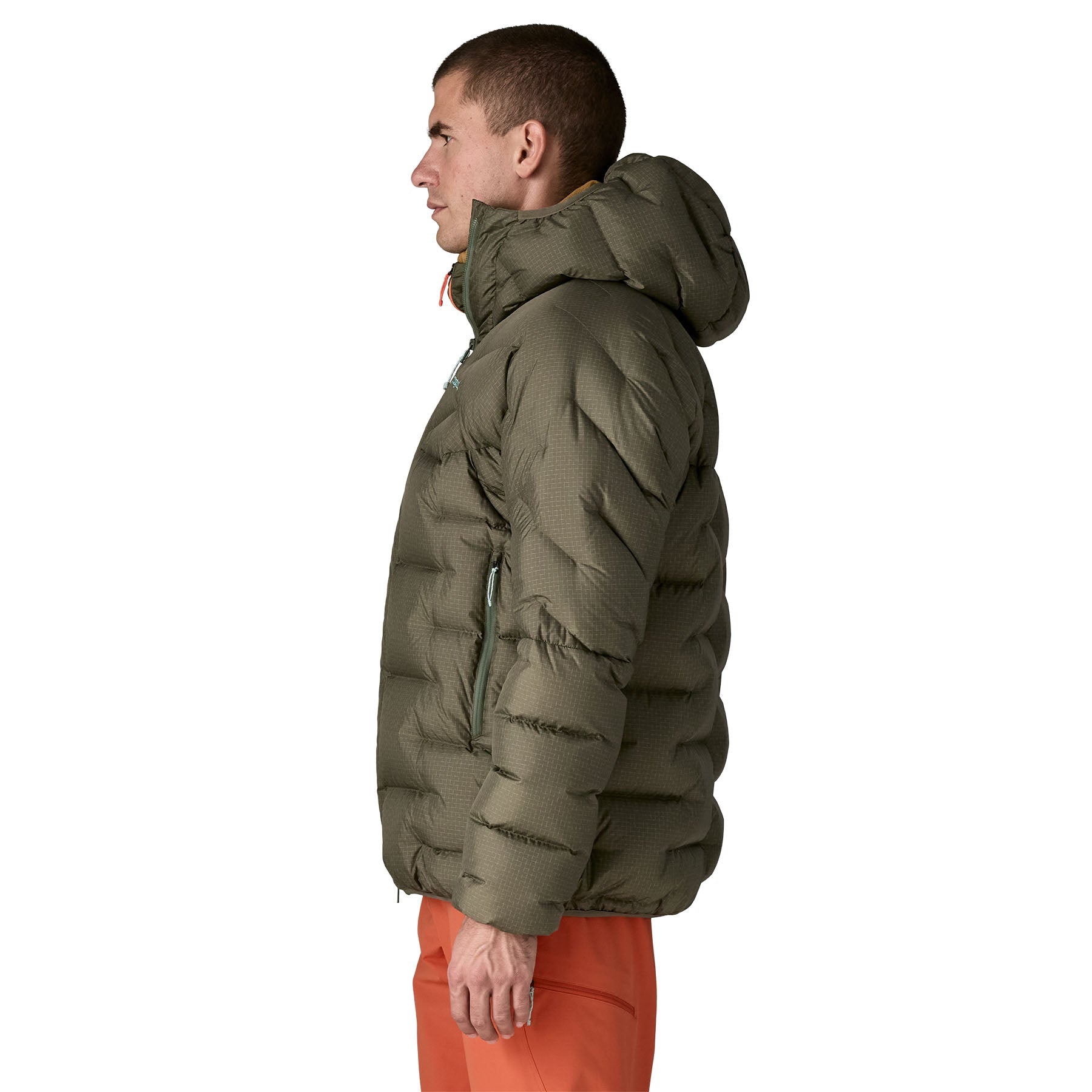Men's Durable Down Parka in Basin Green | Patagonia Bend
