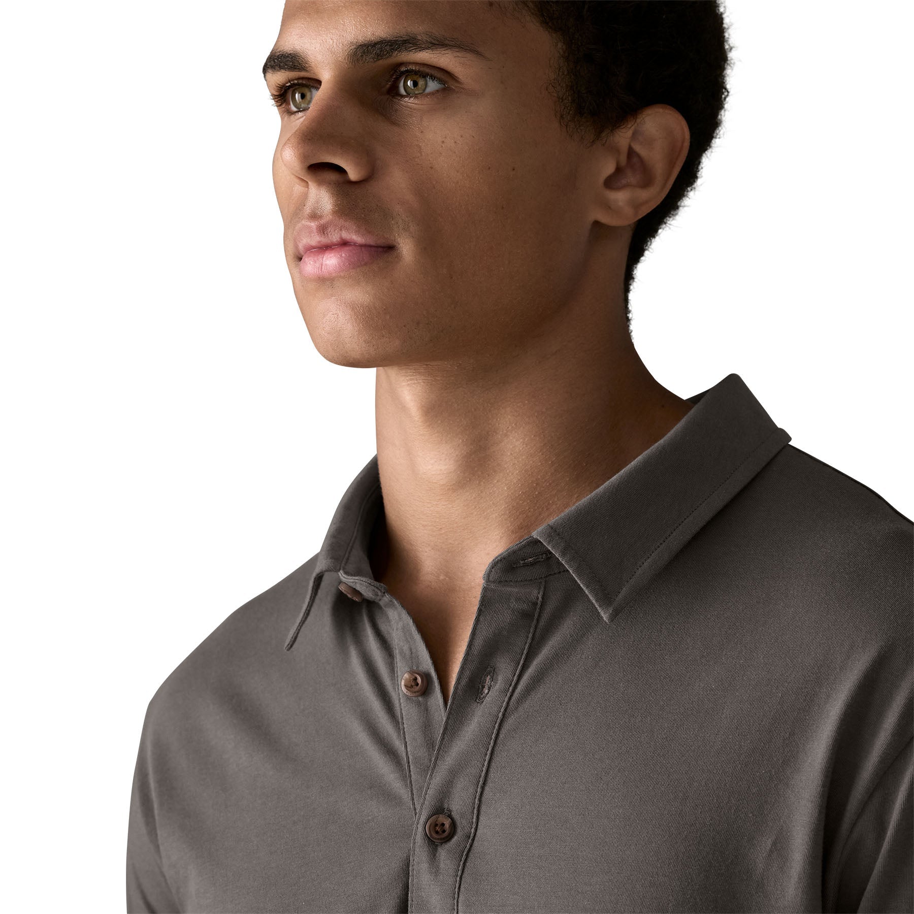 Men's Essential Polo in Forge Grey | Patagonia Bend
