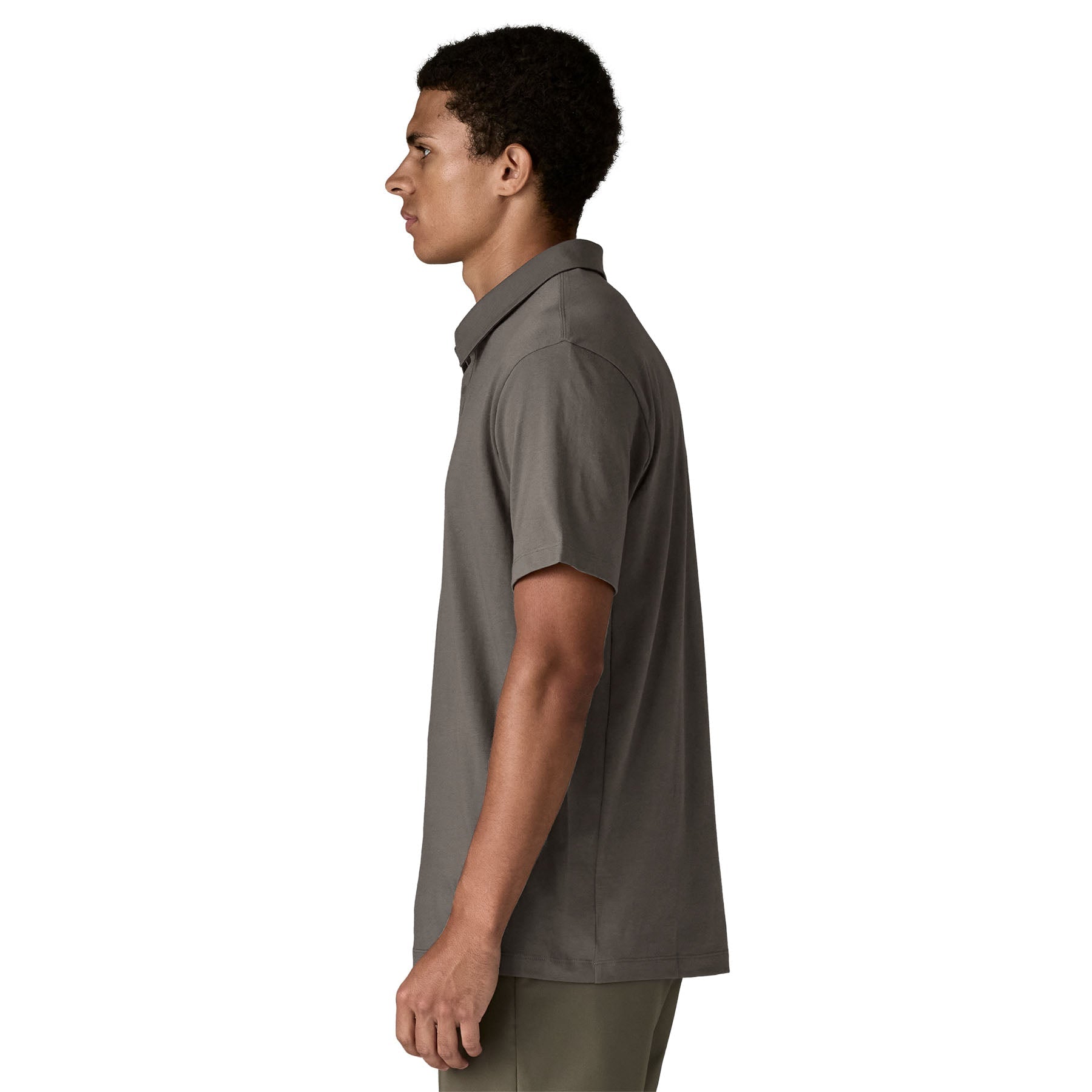 Men's Essential Polo in Forge Grey | Patagonia Bend