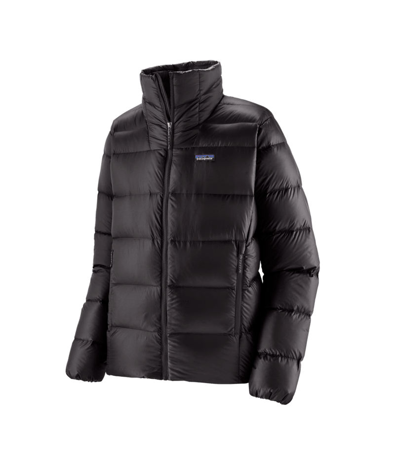 Men's Fitz Roy Down Jacket in Black | Patagonia Bend