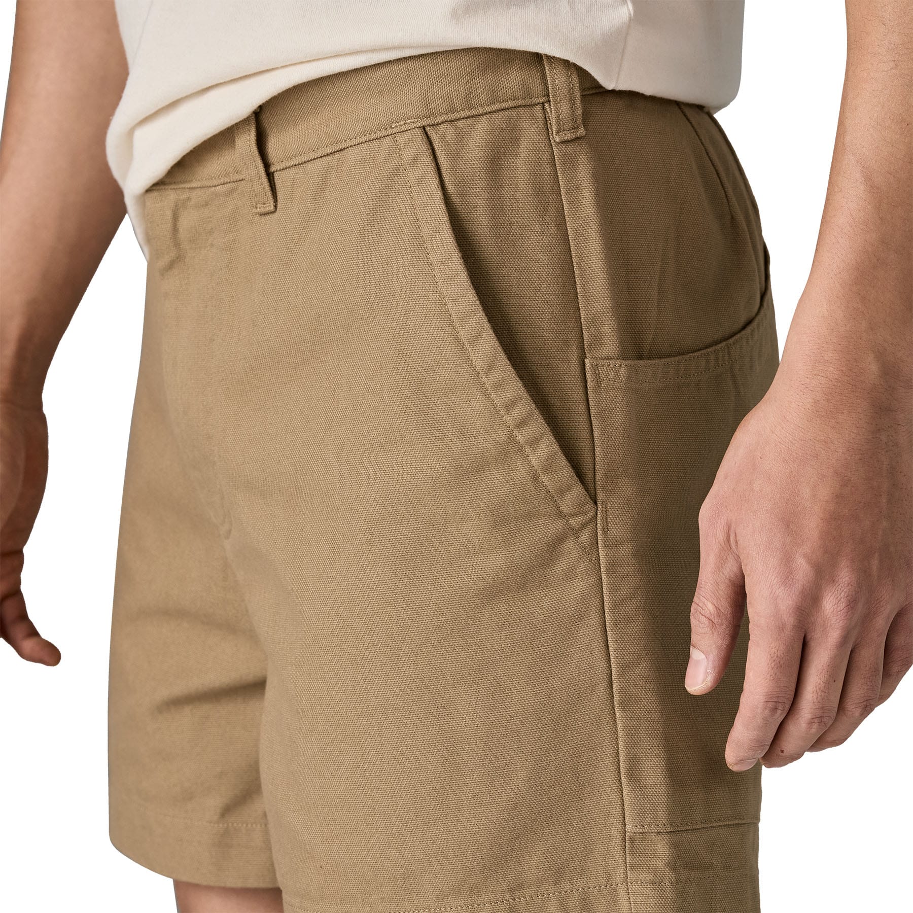 Men's Heritage Stand Up Shorts - 5 in. in Slab Khaki | Patagonia Bend