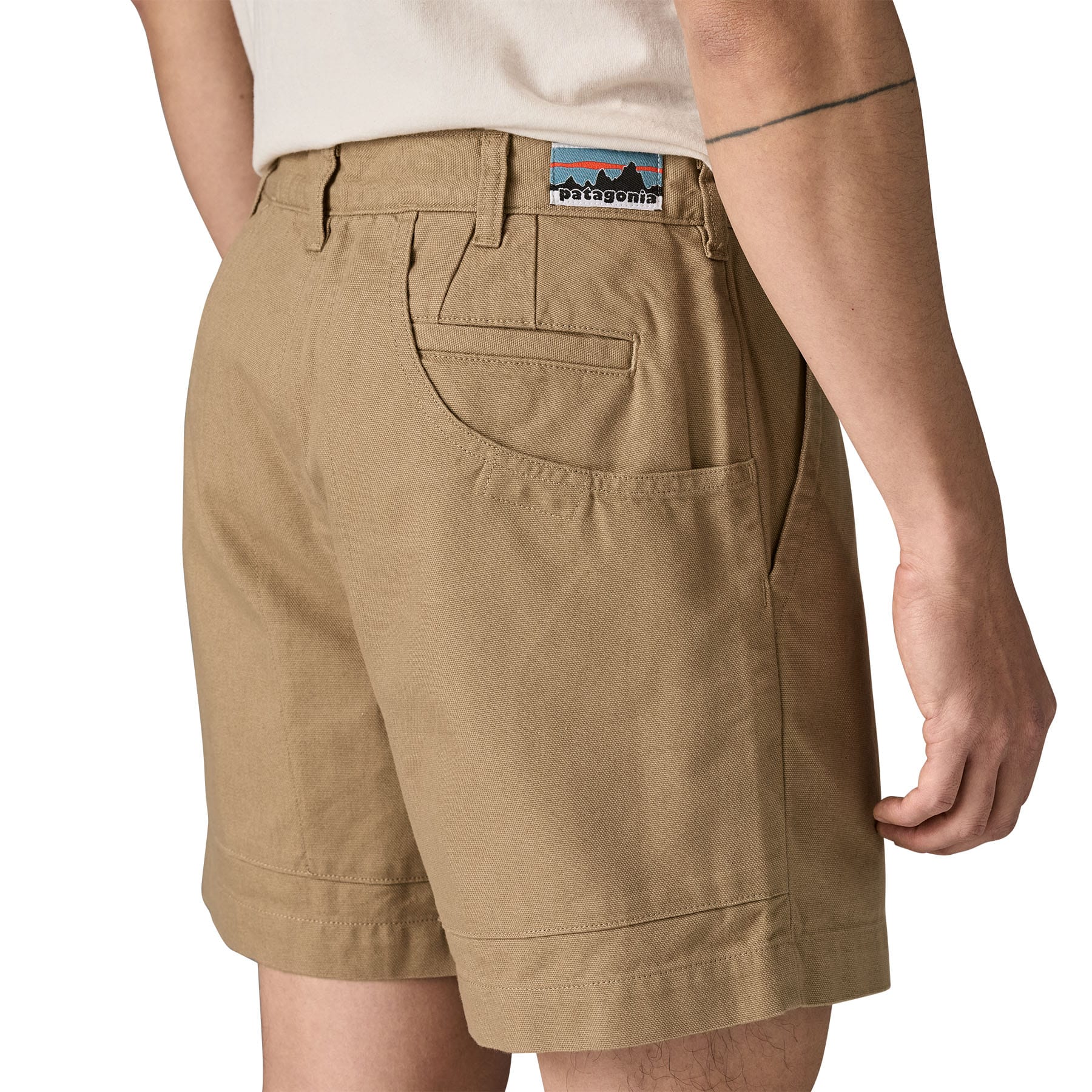 Men's Heritage Stand Up Shorts - 5 in. in Slab Khaki | Patagonia Bend
