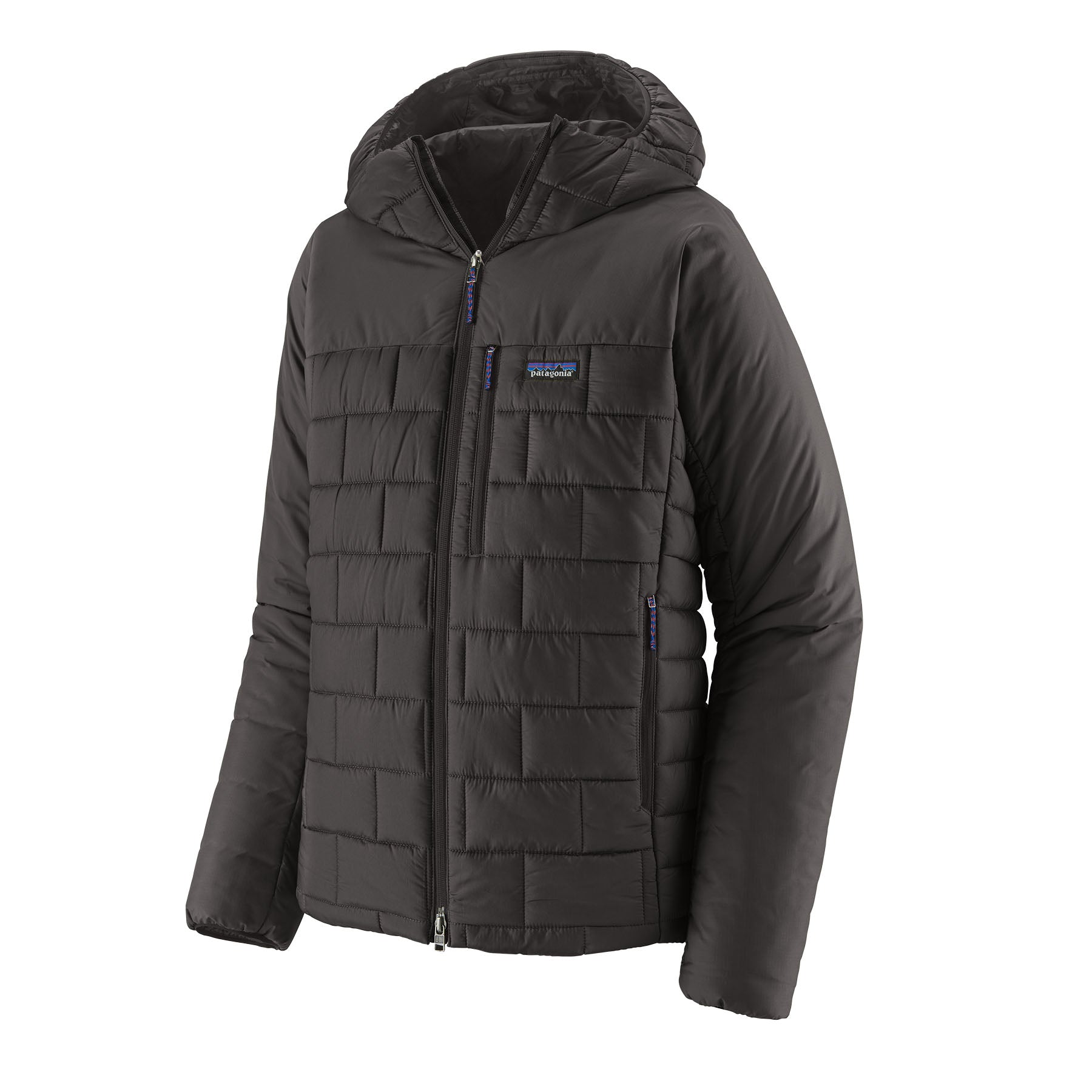 Men's Hi - Loft Nano Puff Hoody in Black | Patagonia Bend