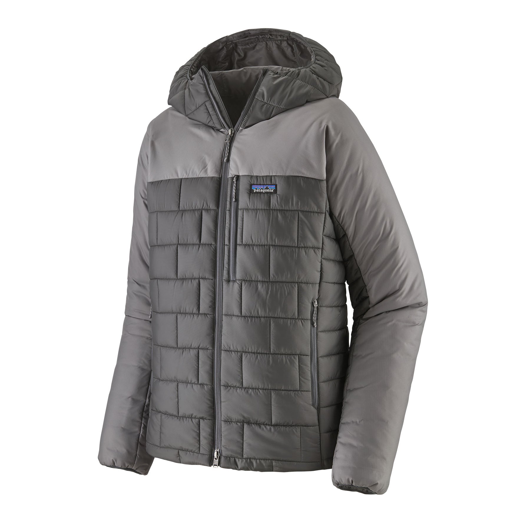Men's Hi - Loft Nano Puff Hoody in Forge Grey | Patagonia Bend