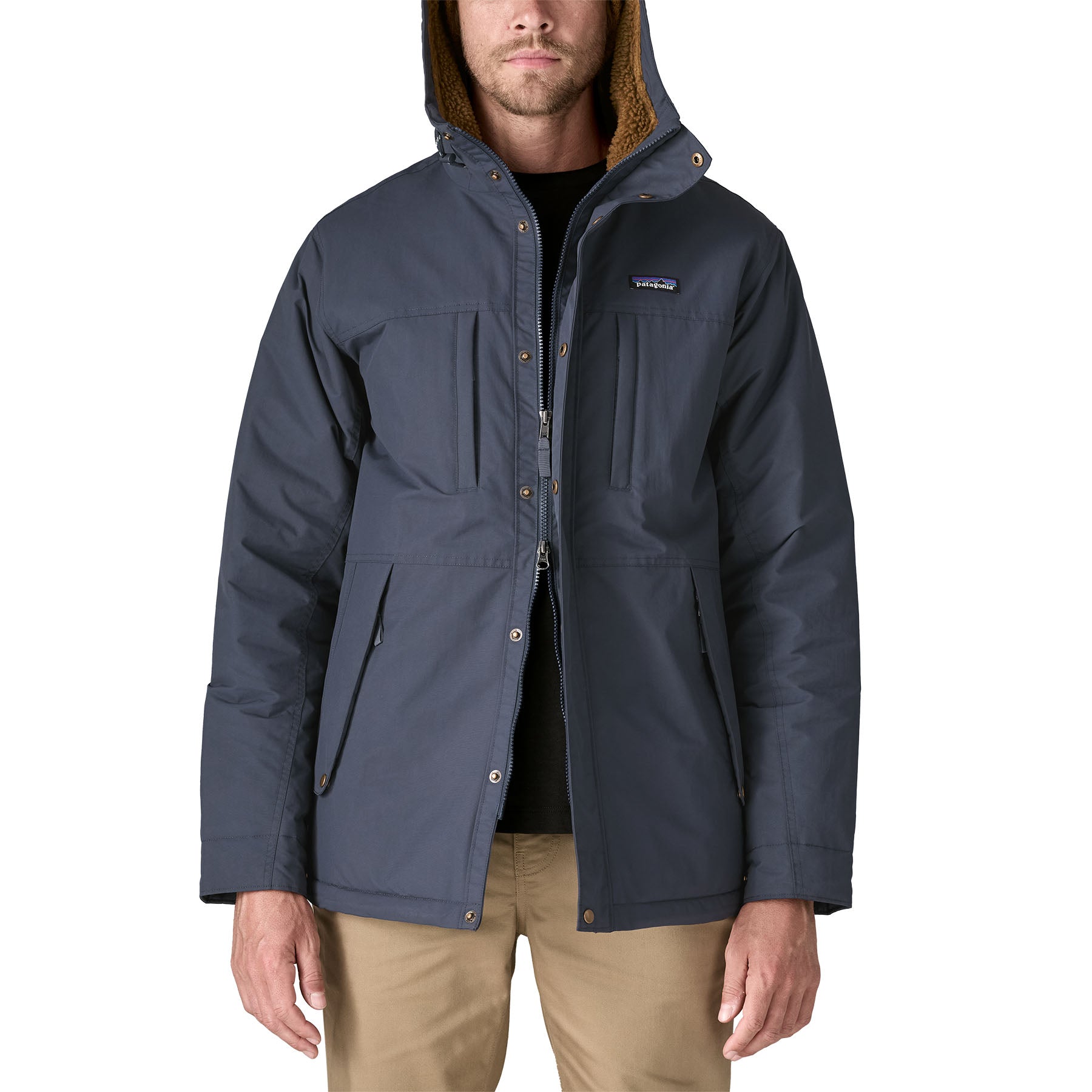 Men's Isthmus Parka in Smolder Blue | Patagonia Bend
