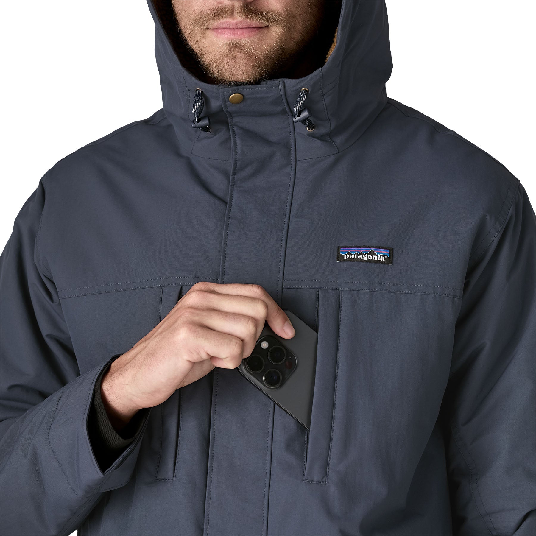 Men's Isthmus Parka in Smolder Blue | Patagonia Bend
