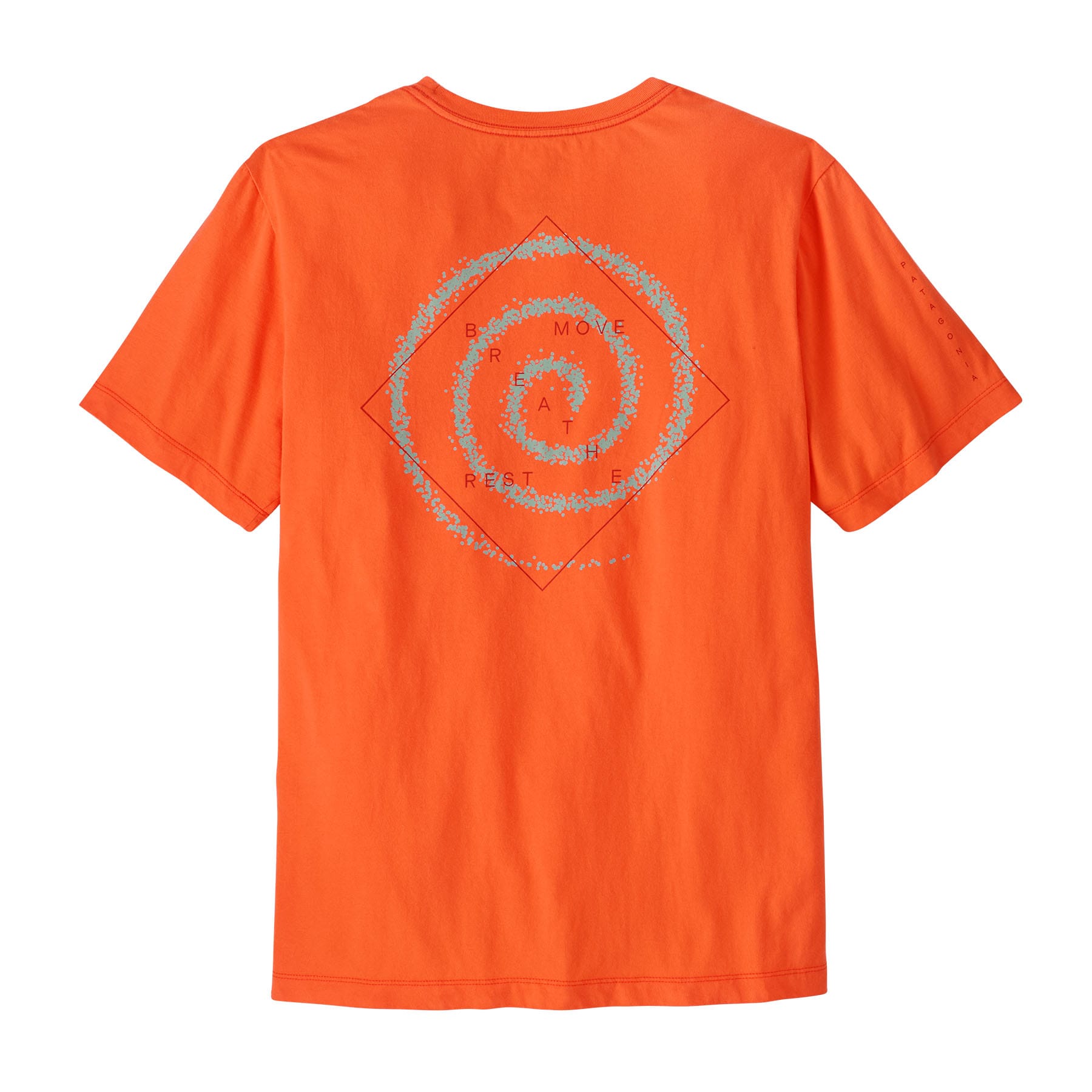 Men's Multi - Pitch T-Shirt in Orange Peel | Patagonia Bend