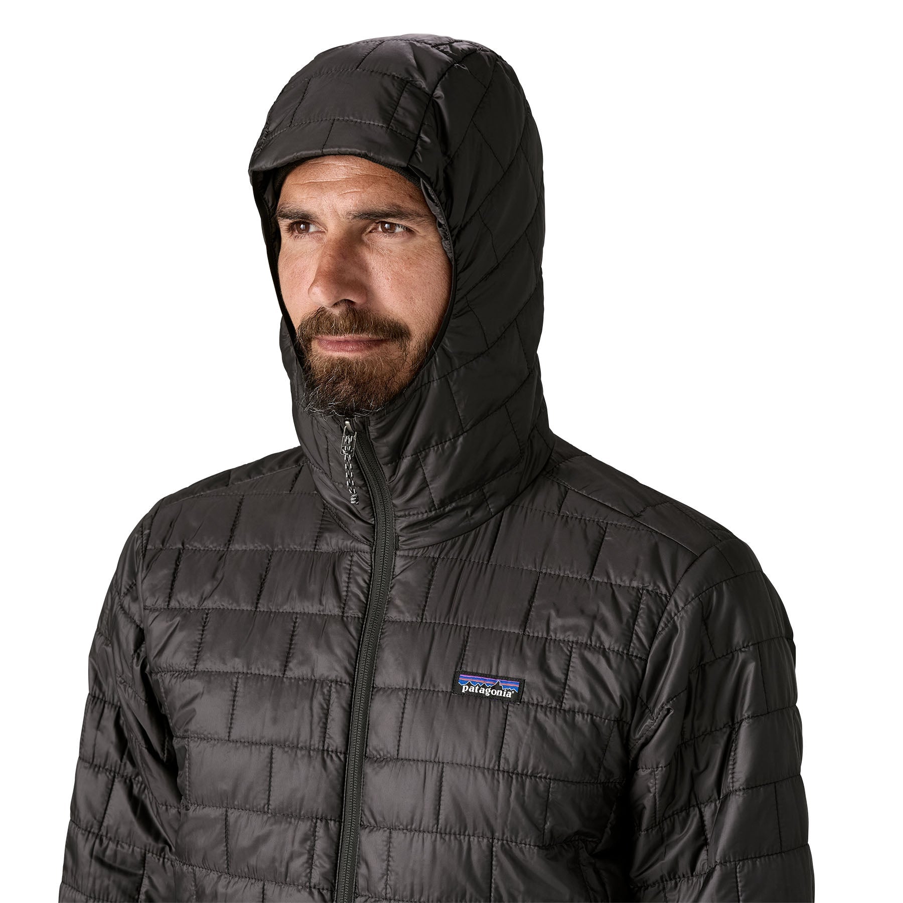 Men's Nano Puff® Hoody in Black | Patagonia Bend