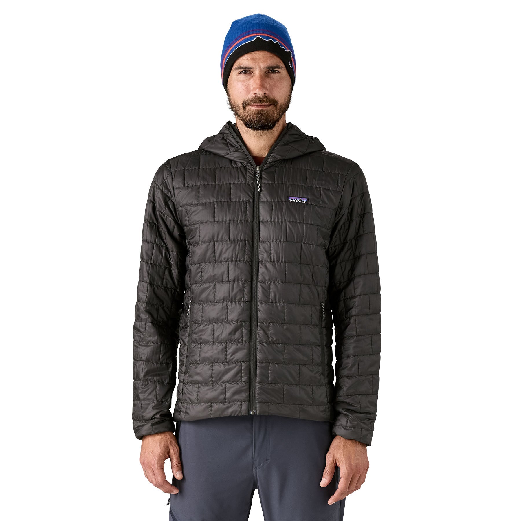 Men's Nano Puff® Hoody in Black | Patagonia Bend