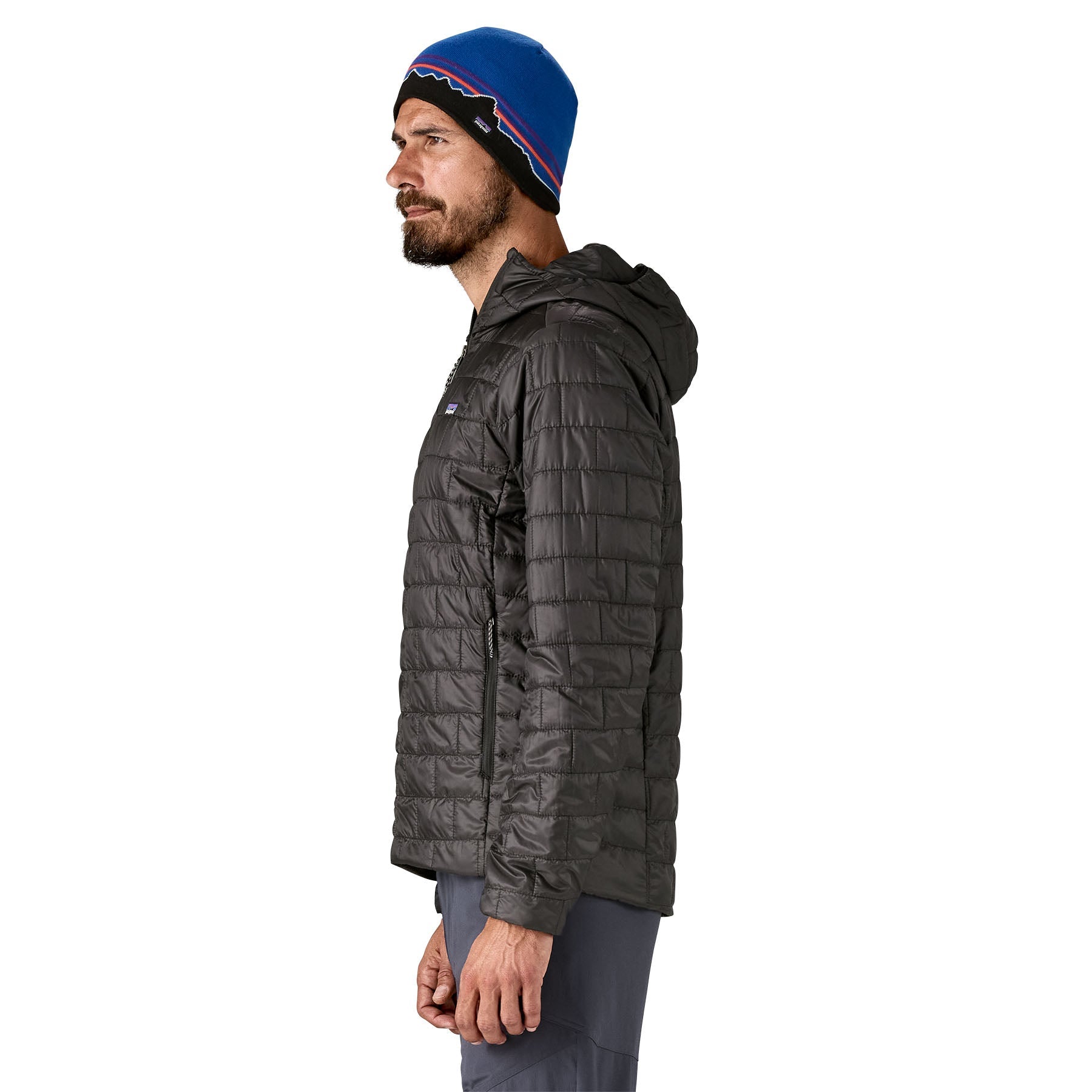 Men's Nano Puff® Hoody in Black | Patagonia Bend