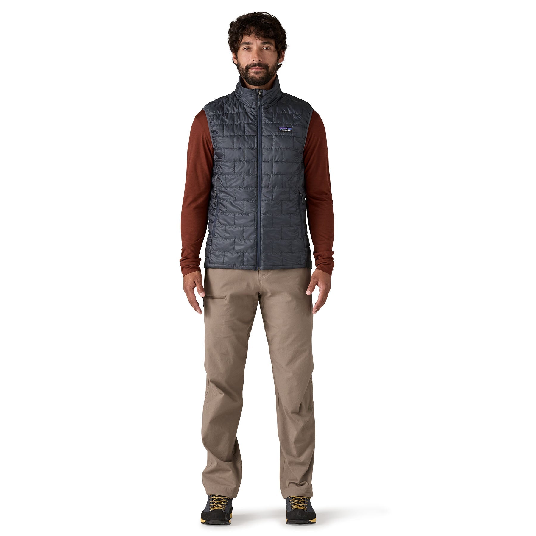 Men's Nano Puff® Vest in Smolder Blue | Patagonia Bend