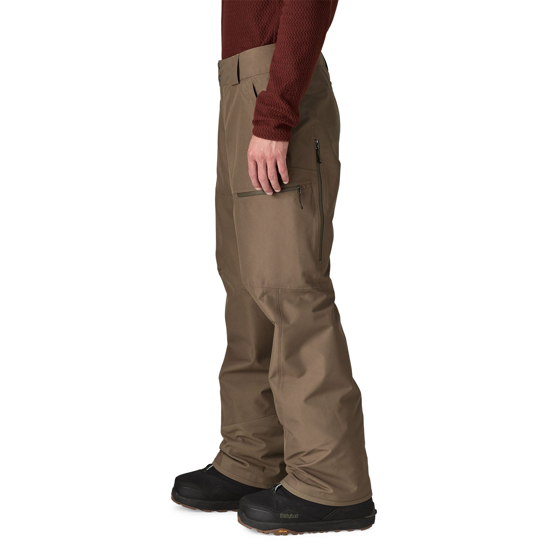 Men's Powder Town Pants - Regular in Marlow Brown | Patagonia Bend