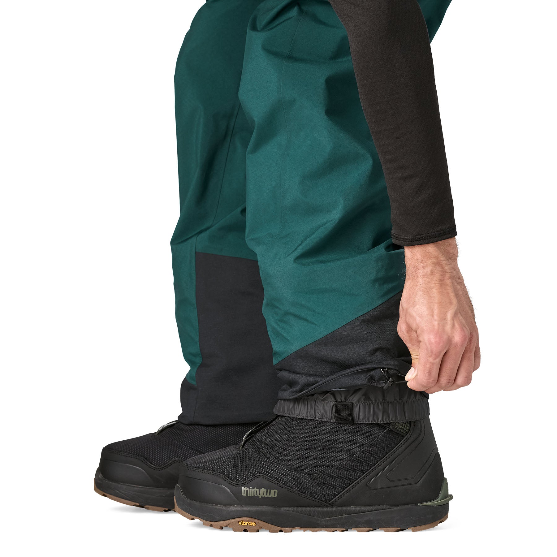 Men's PowSlayer Pants in Cascade Green | Patagonia Bend