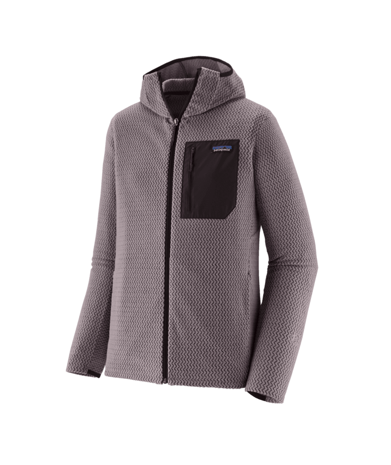Men's R1® Air Full-Zip Hoody in May Grey | Patagonia Bend