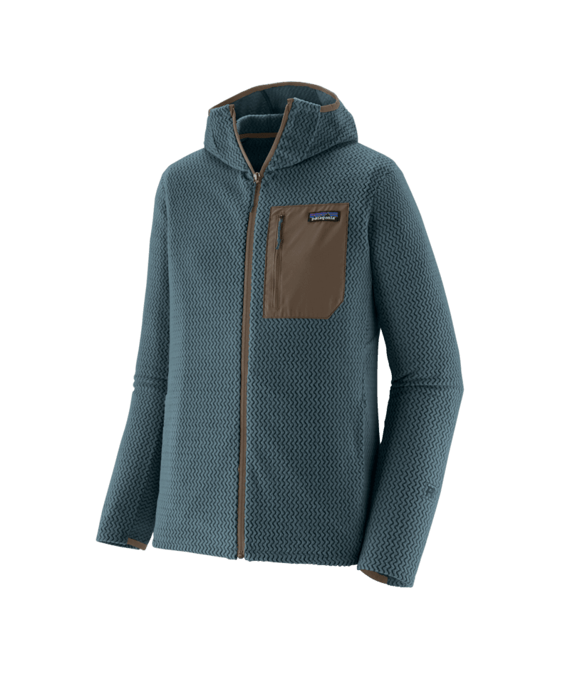 Men's R1® Air Full-Zip Hoody in Summit Blue | Patagonia Bend