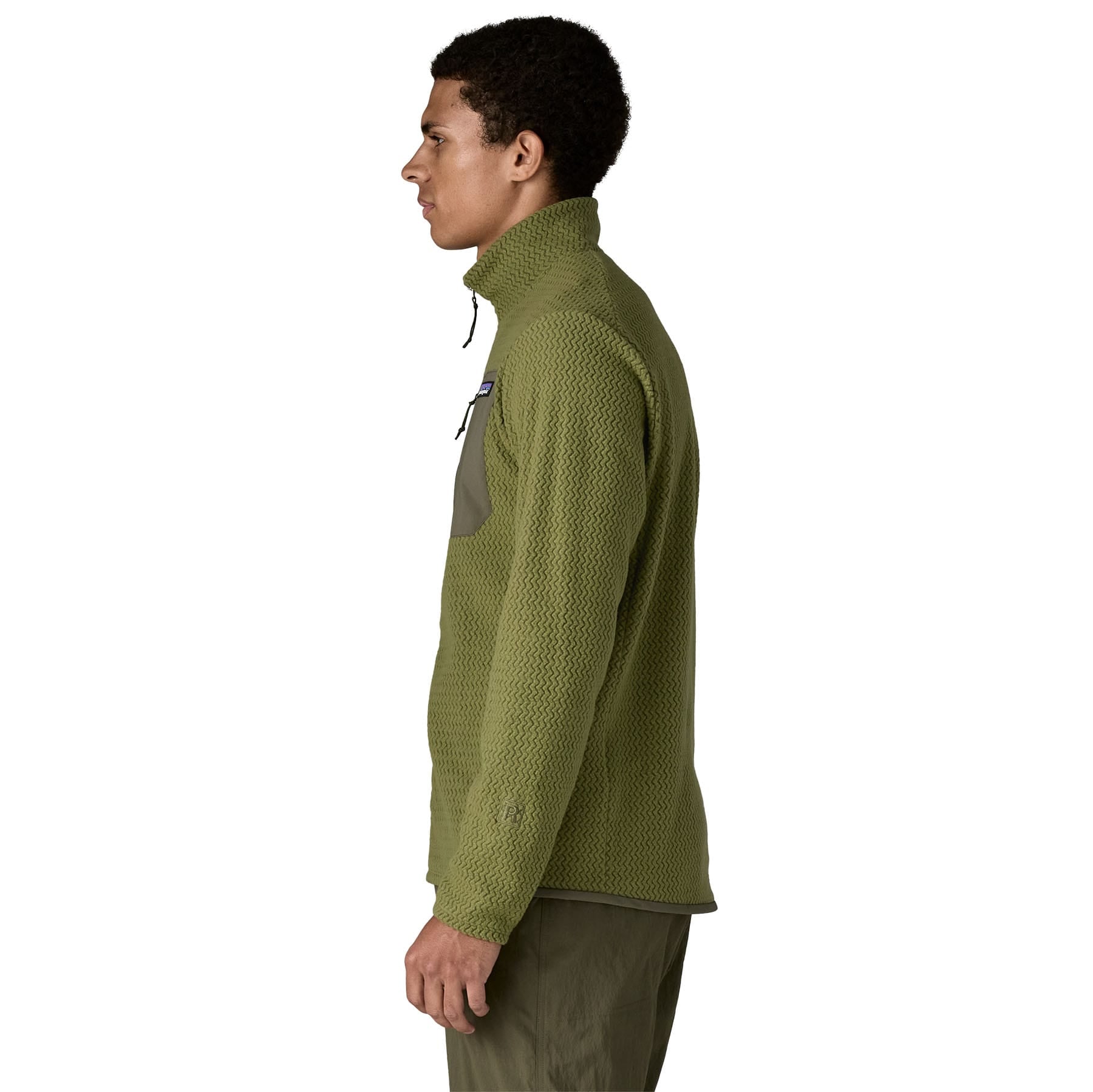 Men's R1® Air Jacket in CAPER GREEN | Patagonia Bend
