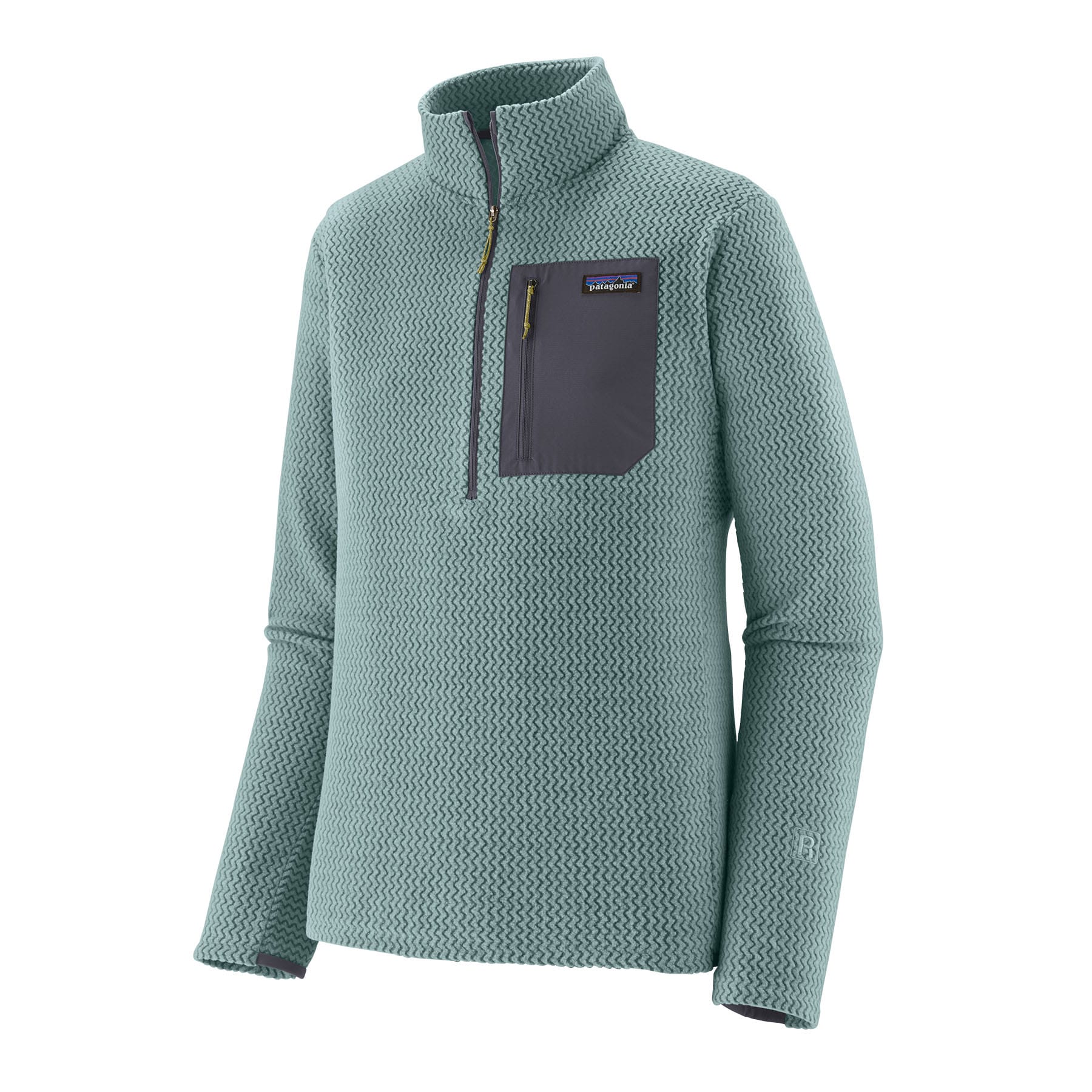 Men's R1 Air Zip Neck in Blue Sage | Patagonia Bend