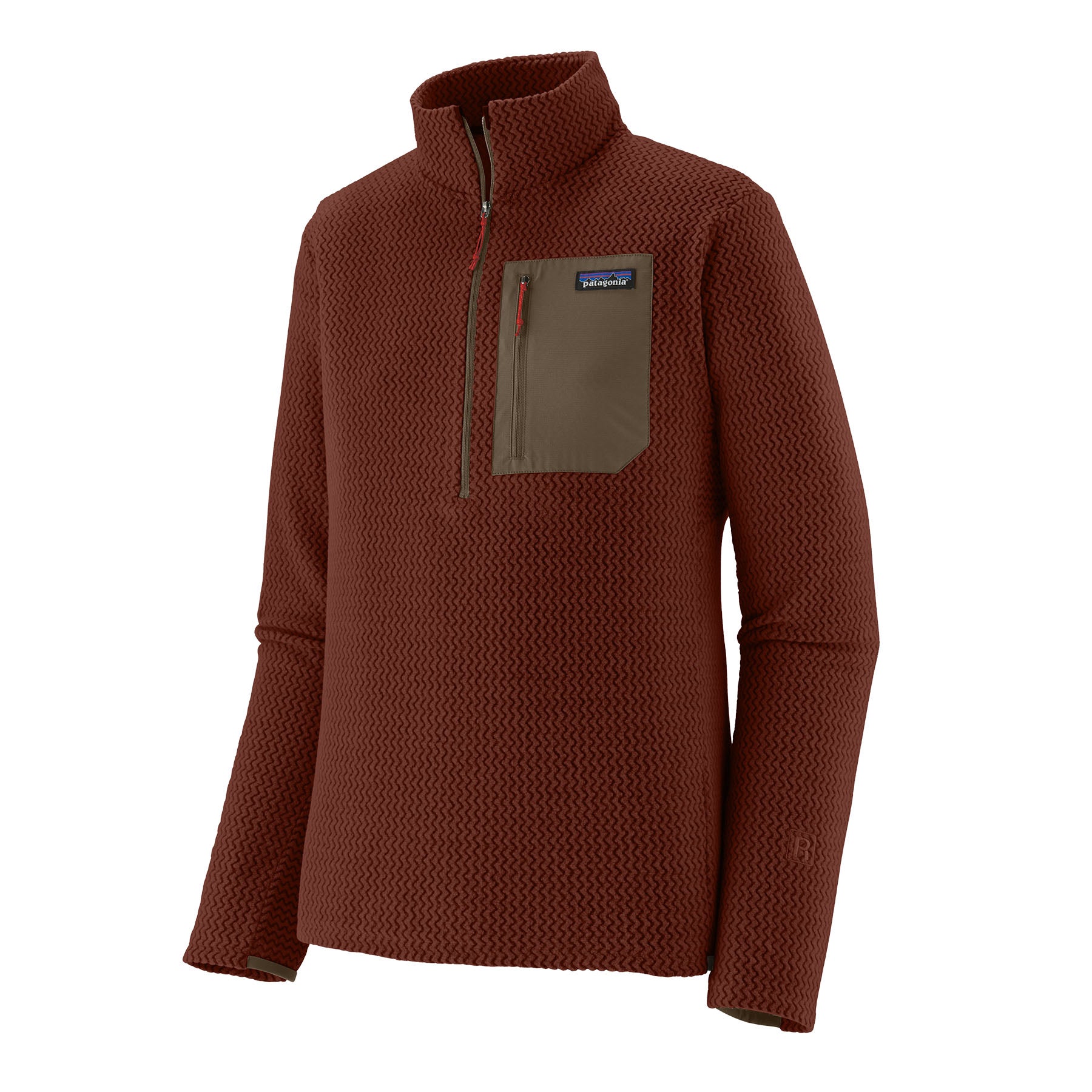 Men's R1 ®Air Zip Neck in Dried Vanilla | Patagonia Bend