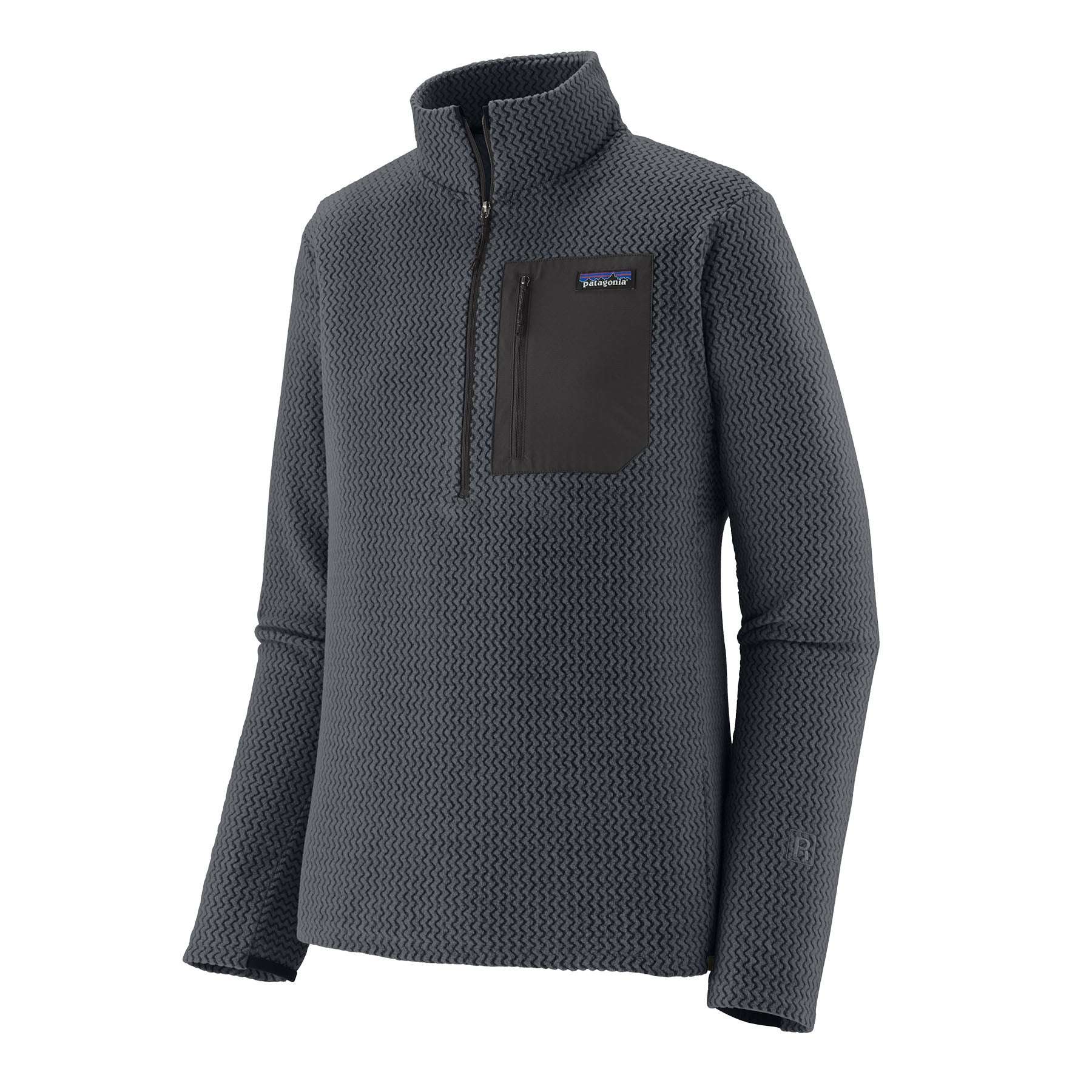 Men's R1 ®Air Zip Neck in Smolder Blue | Patagonia Bend