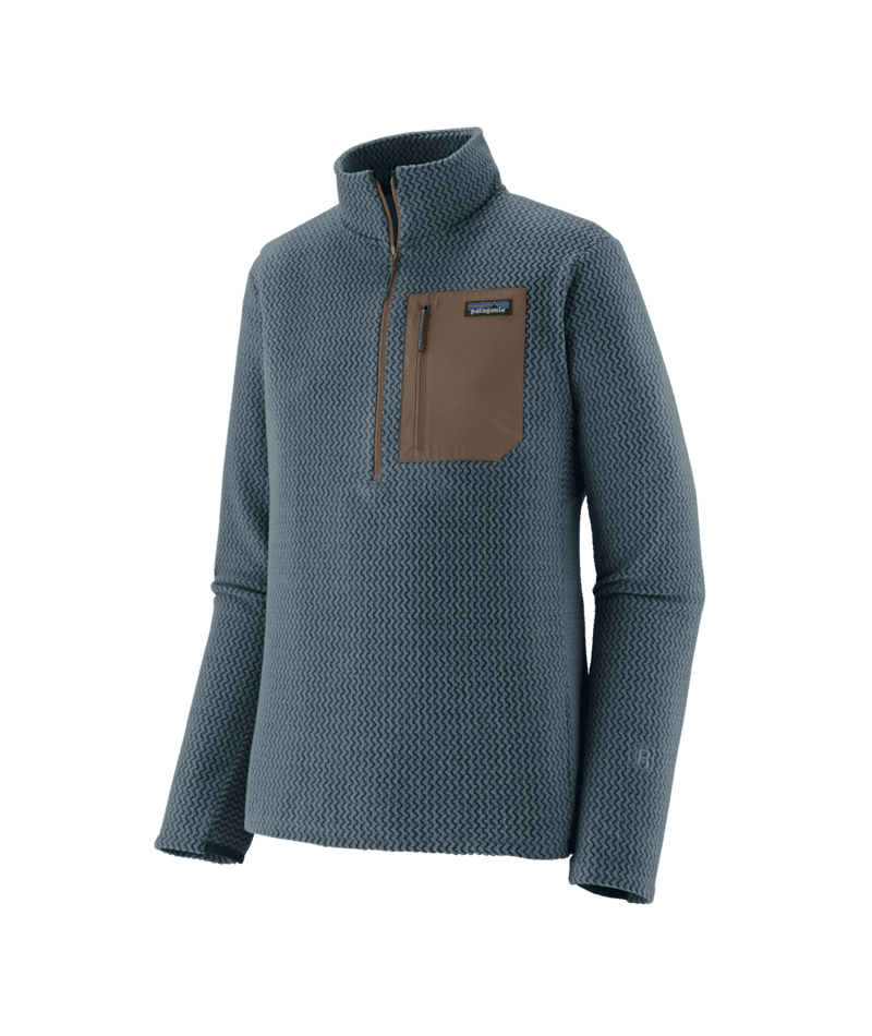 Men's R1® Air Zip Neck in Summit Blue | Patagonia Bend