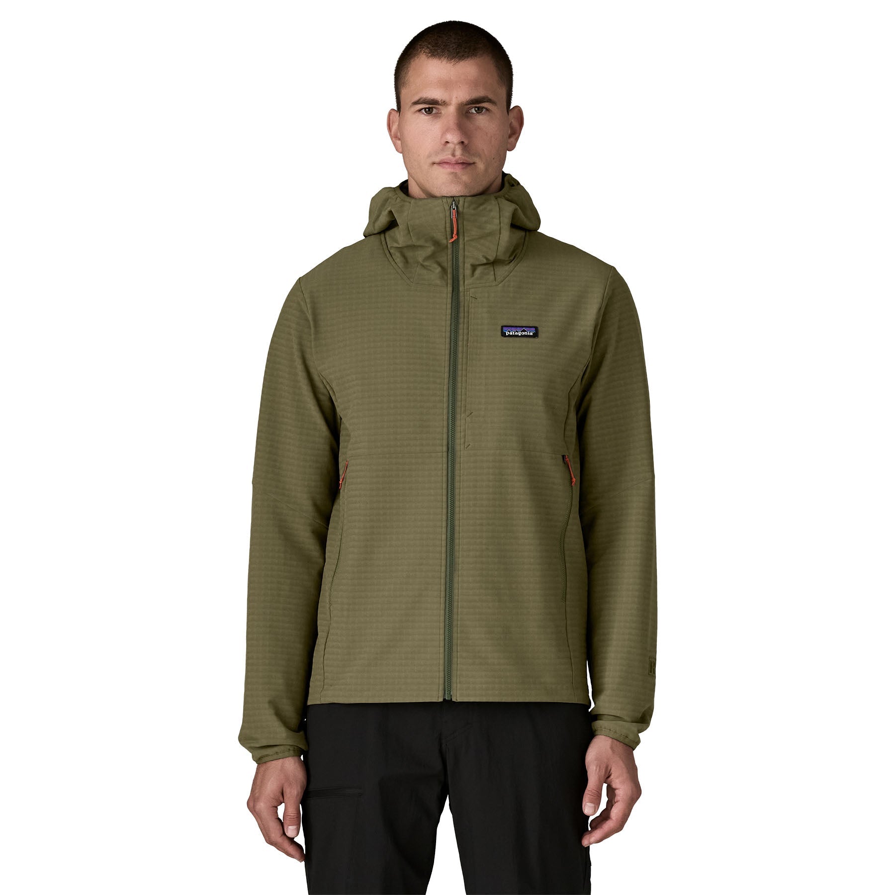 Men's R1® TechFace Hoody in Basin Green | Patagonia Bend