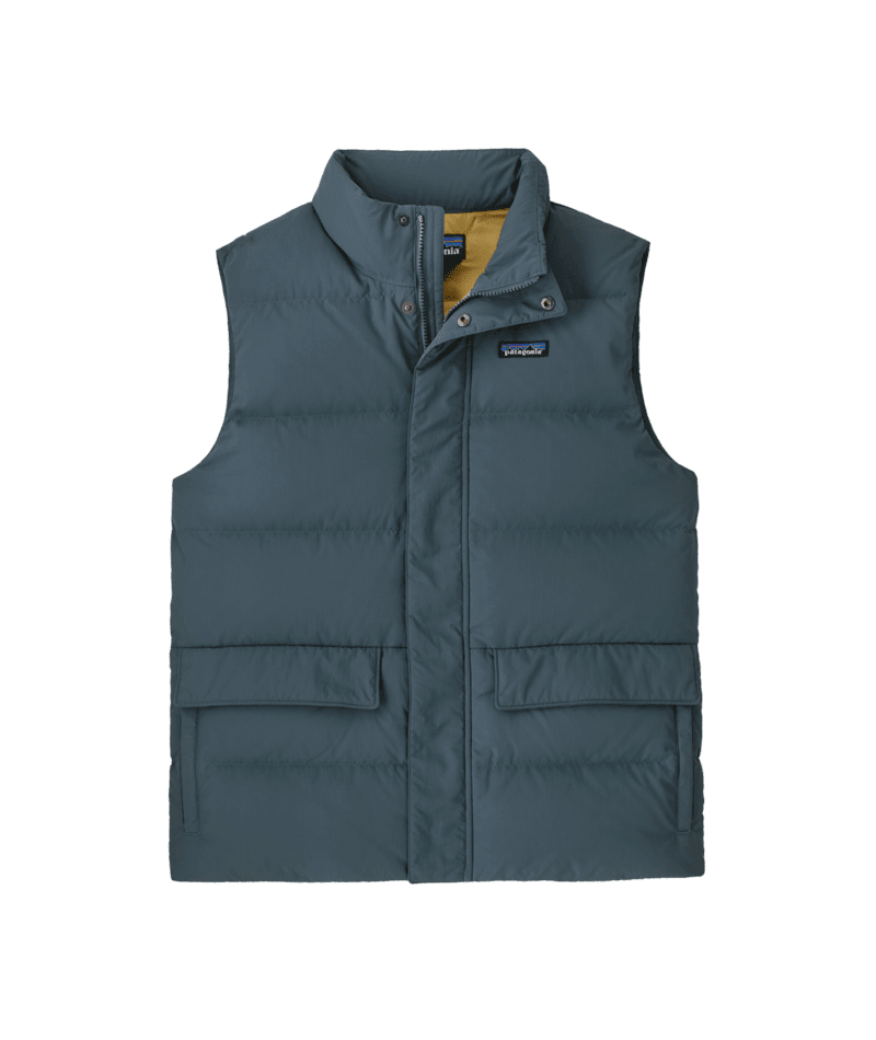 Men's Sisar Down Vest in Summit Blue | Patagonia Bend
