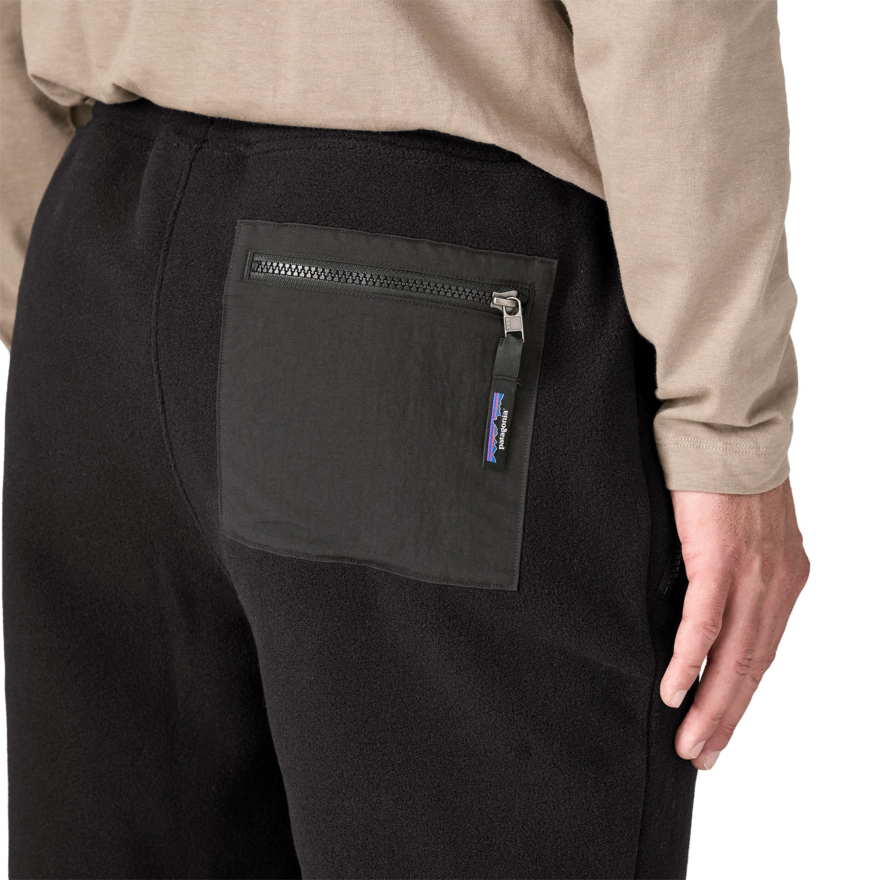 Men's Synchilla Pants in Black Solid | Patagonia Bend