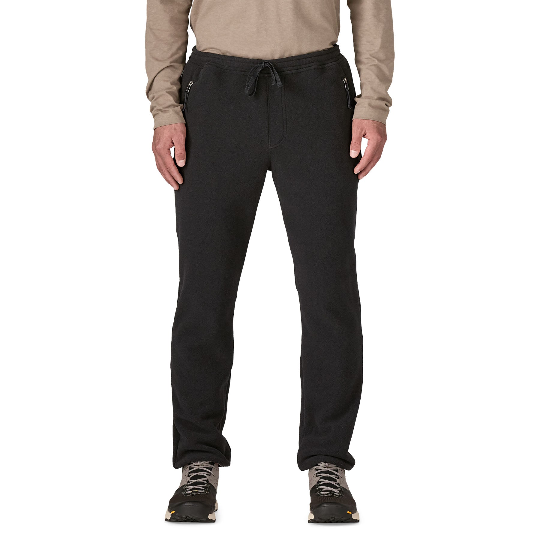 Men's Synchilla Pants in Black Solid | Patagonia Bend