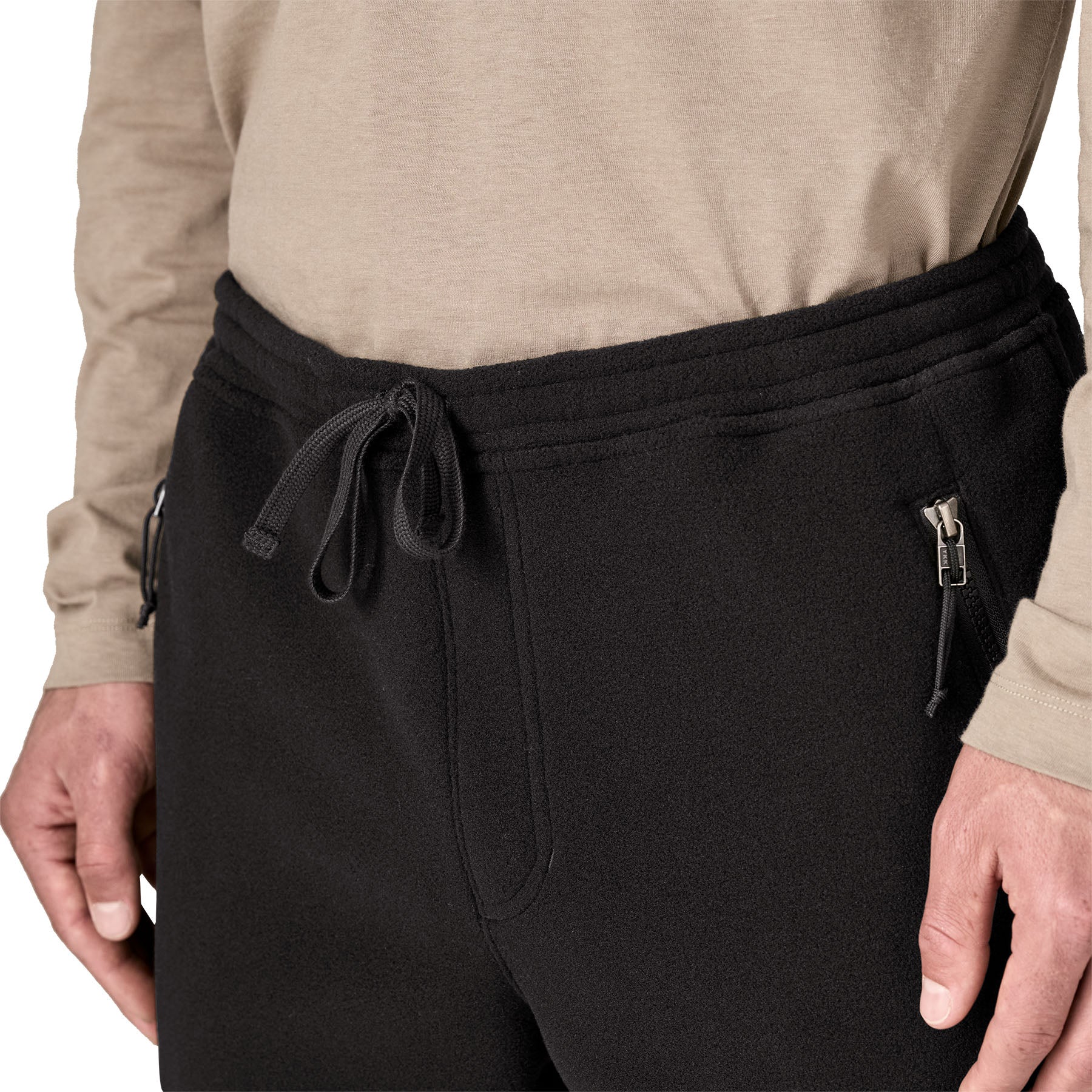 Men's Synchilla Pants in Black Solid | Patagonia Bend