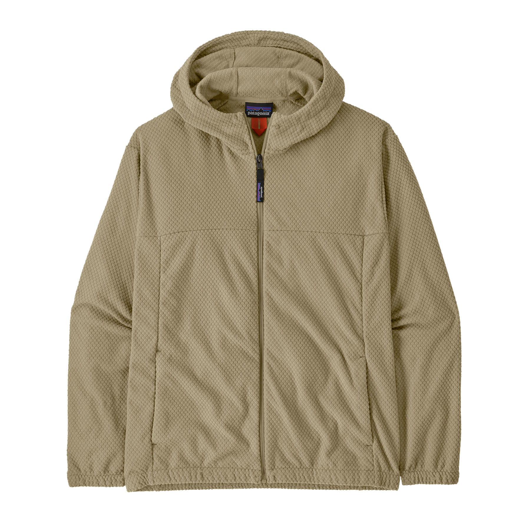 Men's Textured Fleece Hoody in WEATHERED STONE | Patagonia Bend