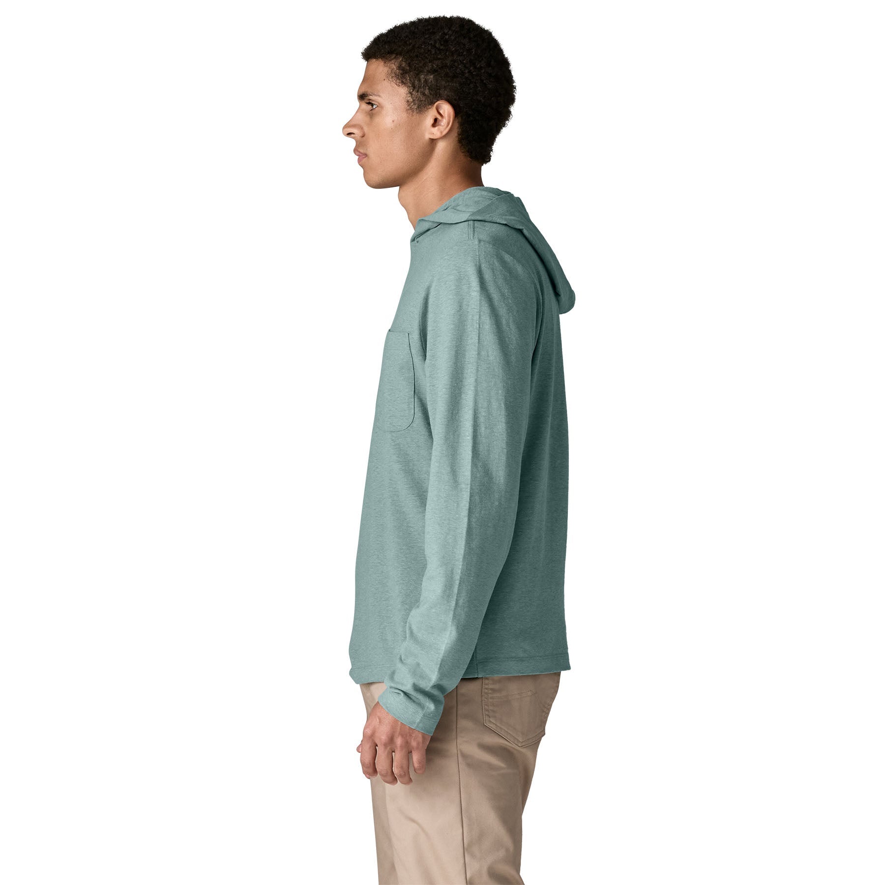 Men's Trail Harbor Hoody in Blue Sage | Patagonia Bend