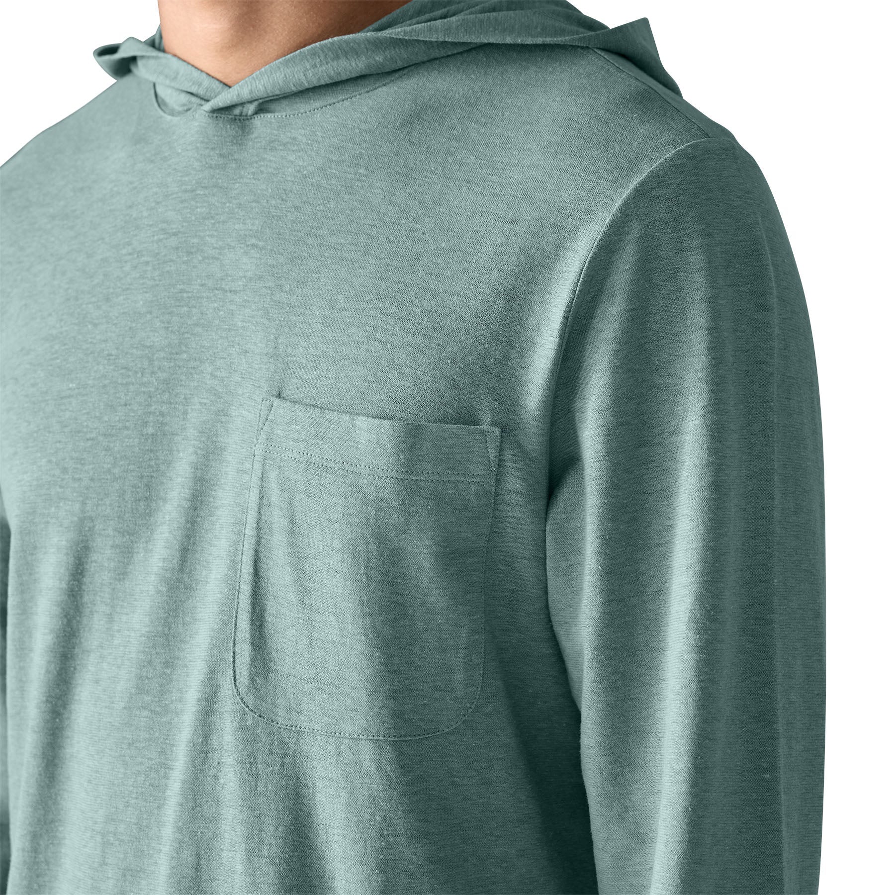 Men's Trail Harbor Hoody in Blue Sage | Patagonia Bend