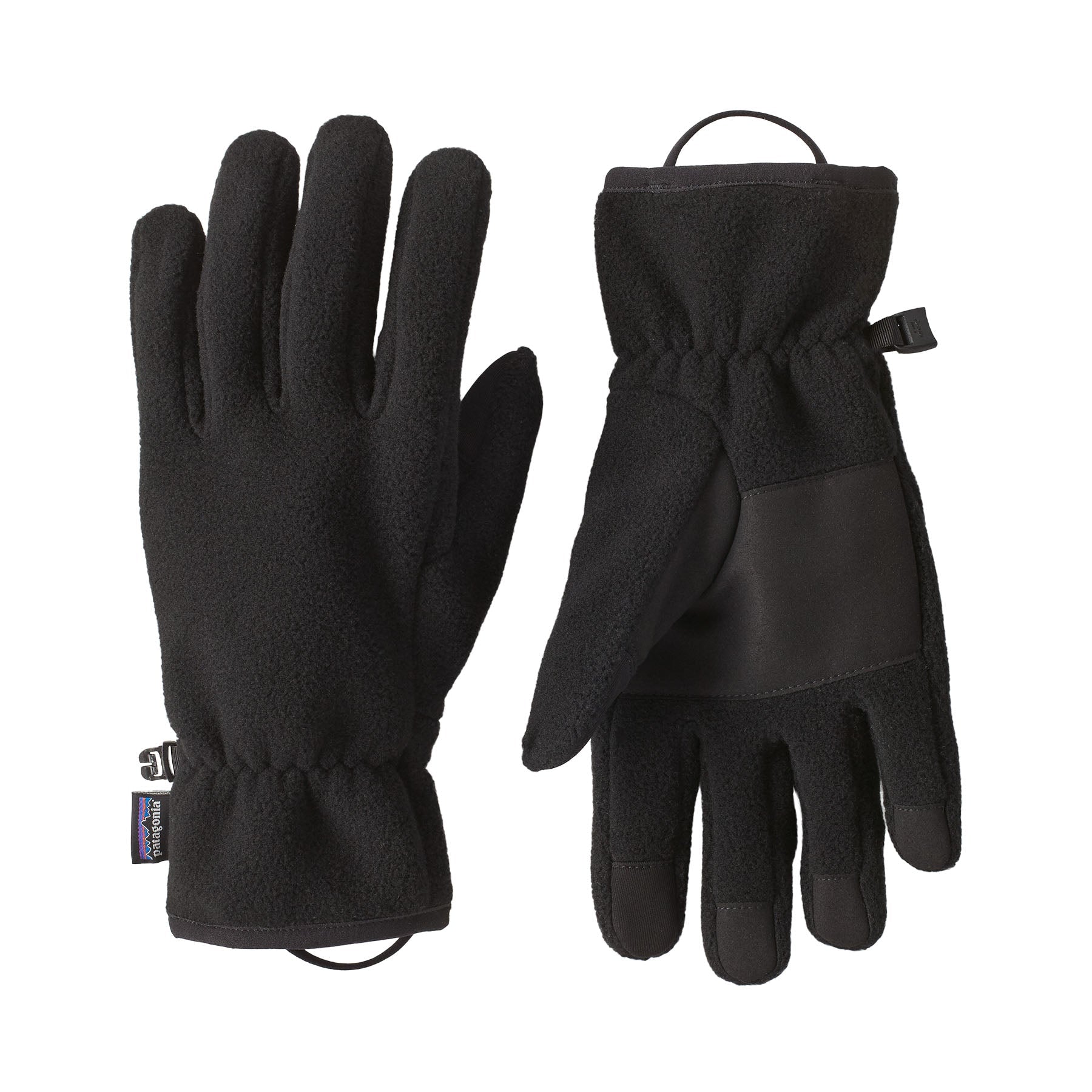 Synchilla Gloves in Black Solid | Patagonia Bend
