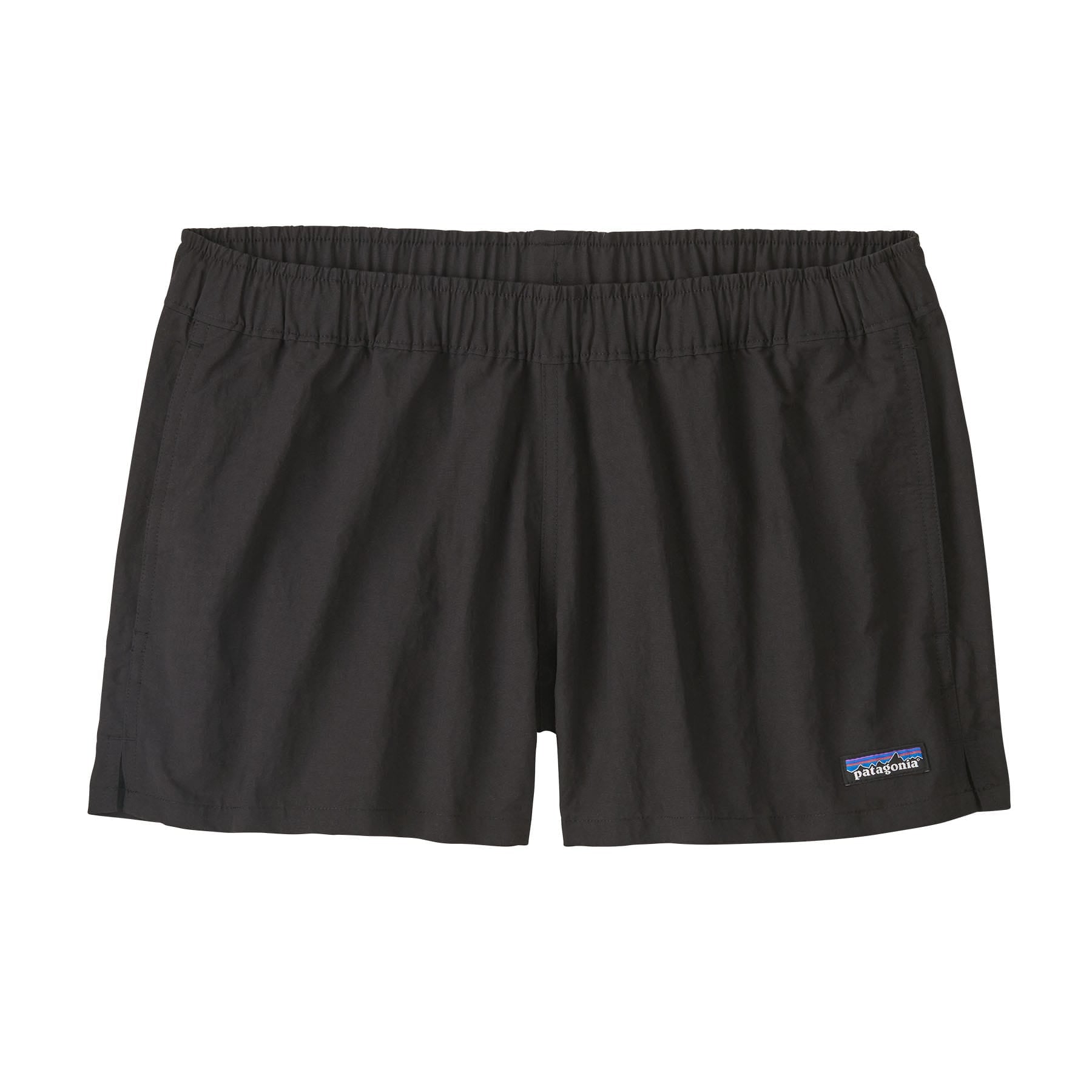 Women's Barely Baggies Shorts - 2 1/2 in. in BLACK W/BLACK | Patagonia Bend