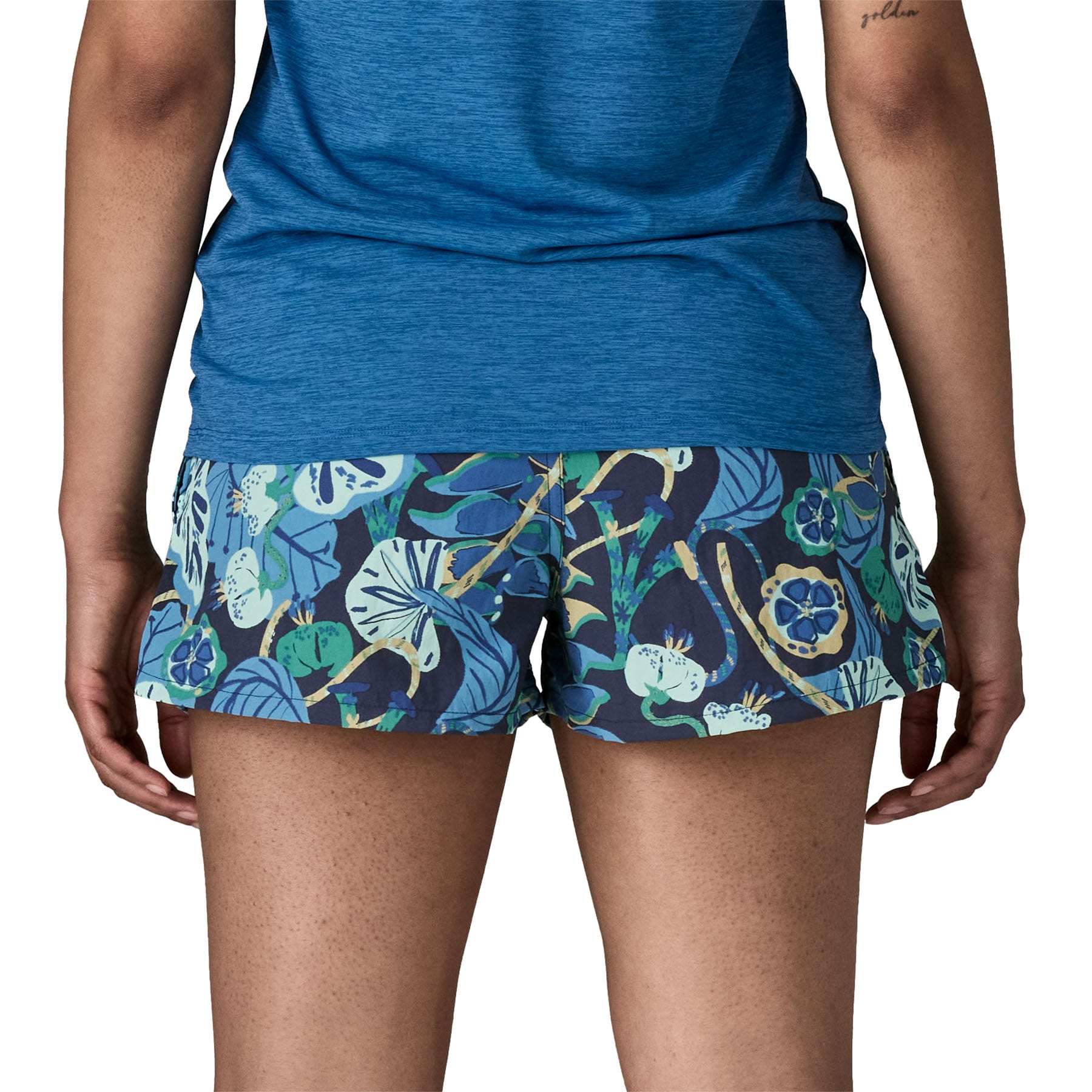 Women's Barely Baggies Shorts - 2 1/2 in. in Tropiclimb: New Navy | Patagonia Bend