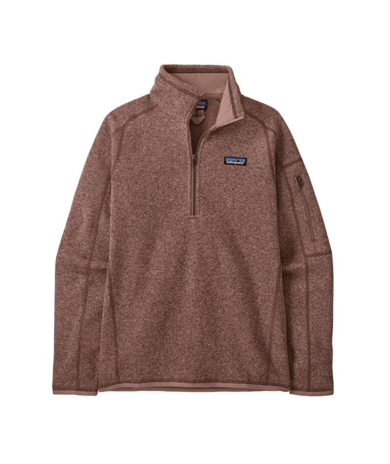 Women's Better Sweater 1/4 Zip in Moonrise Taupe | Patagonia Bend