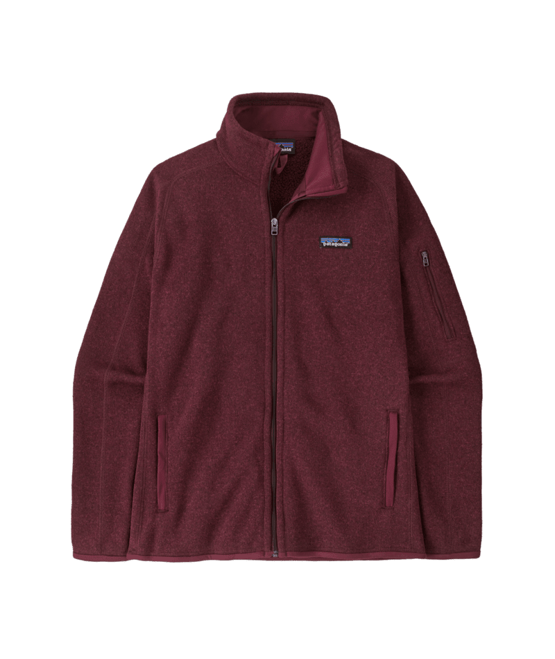 Women's Better Sweater Jacket in Berry Fig | Photo 1 | Patagonia Bend