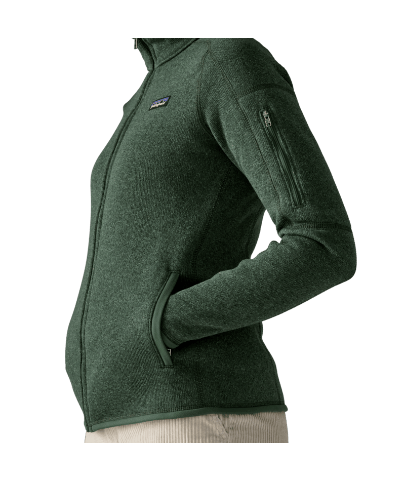 Women's Better Sweater Jacket in Canopy Green | Photo 12 | Patagonia Bend