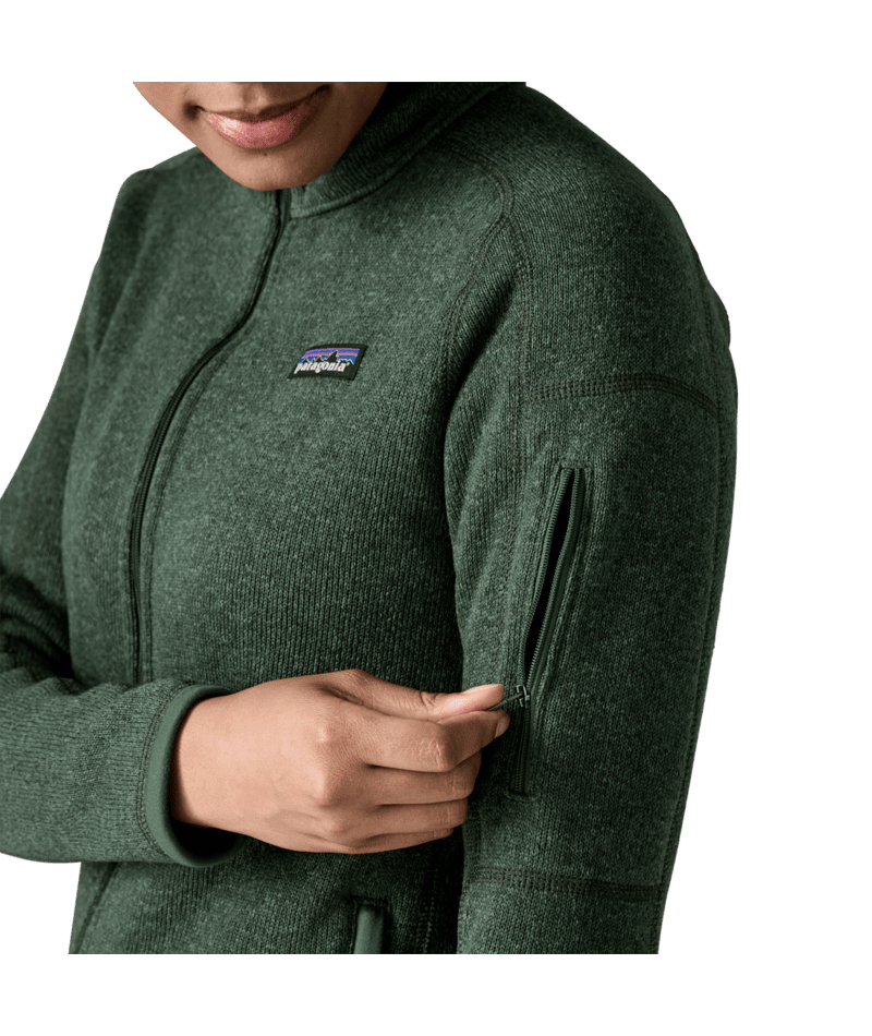 Women's Better Sweater Jacket in Canopy Green | Photo 19 | Patagonia Bend