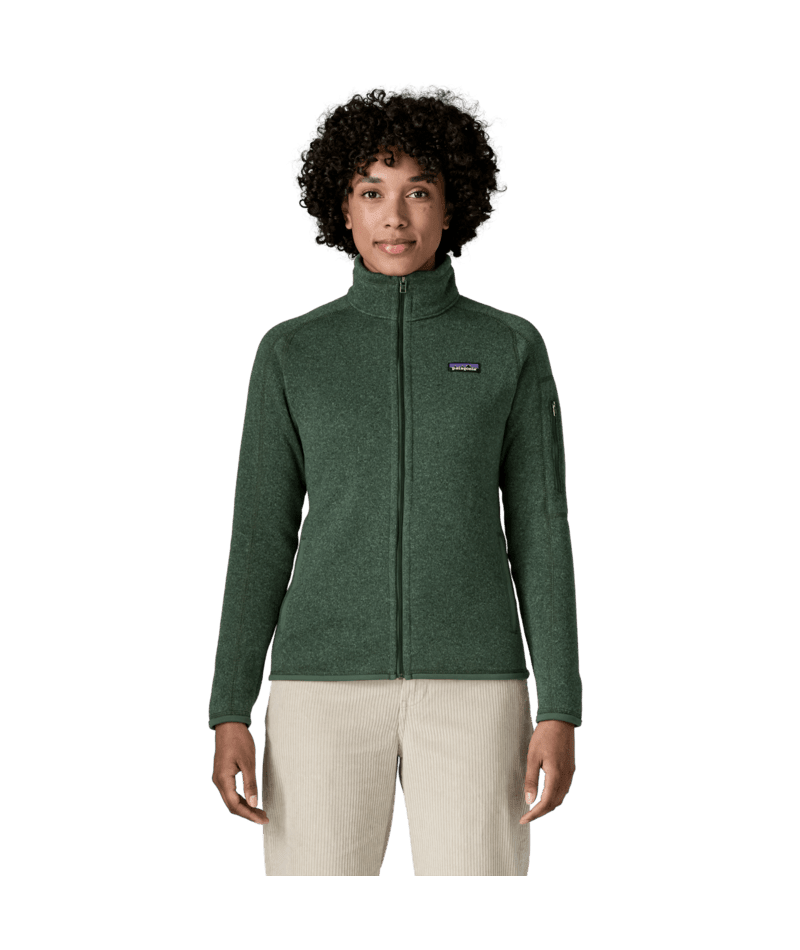 Women's Better Sweater Jacket in Canopy Green | Photo 14 | Patagonia Bend