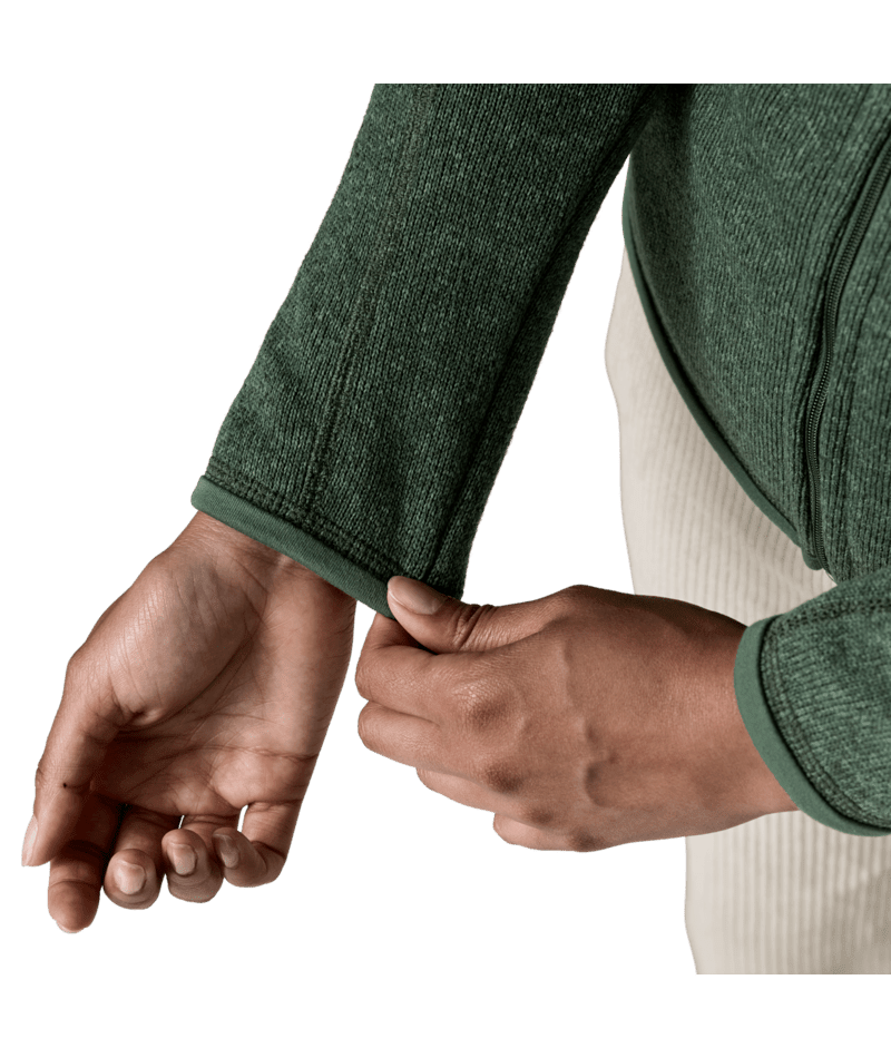 Women's Better Sweater Jacket in Canopy Green | Photo 18 | Patagonia Bend
