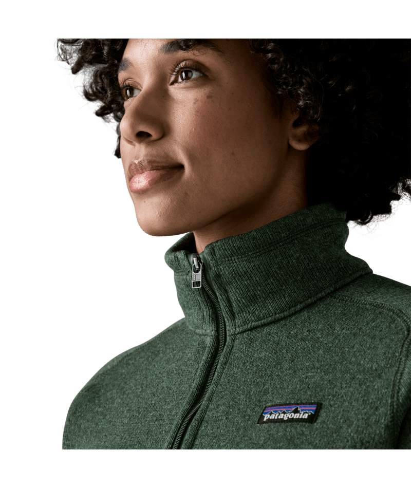 Women's Better Sweater Jacket in Canopy Green | Photo 17 | Patagonia Bend