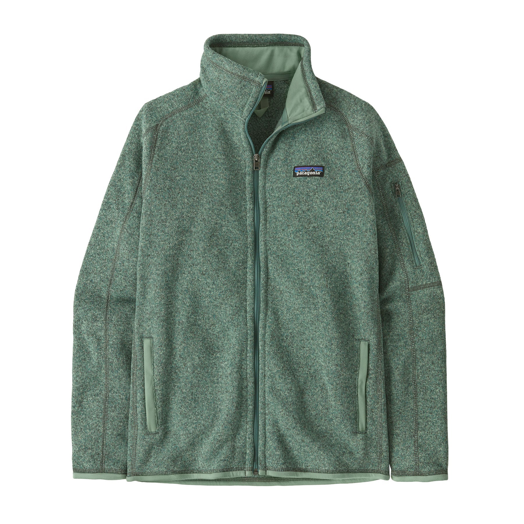 Women's Better Sweater Jacket in Ellwood Green | Patagonia Bend