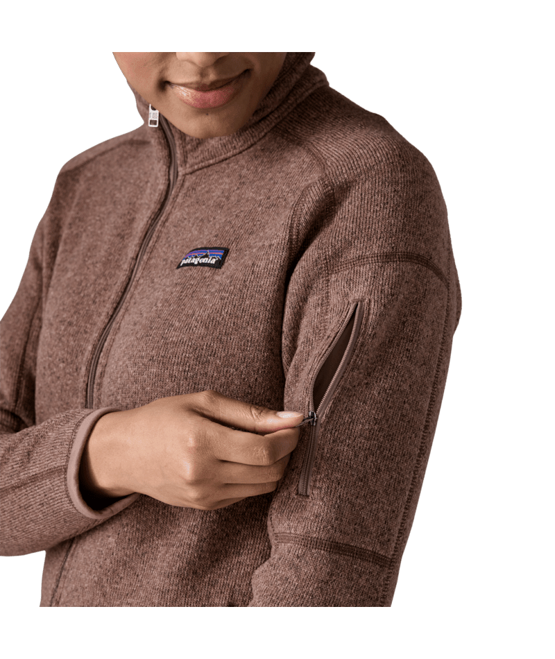 Women's Better Sweater Jacket in Moonrise Taupe | Photo 28 | Patagonia Bend