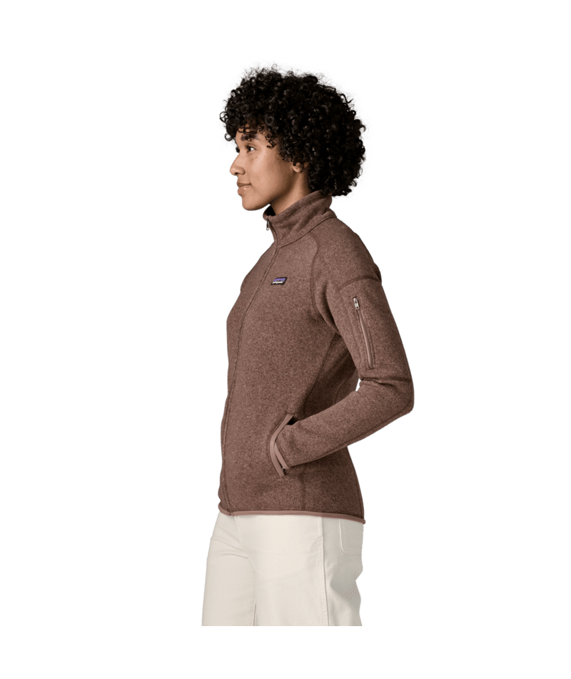 Women's Better Sweater Jacket in Moonrise Taupe | Photo 25 | Patagonia Bend