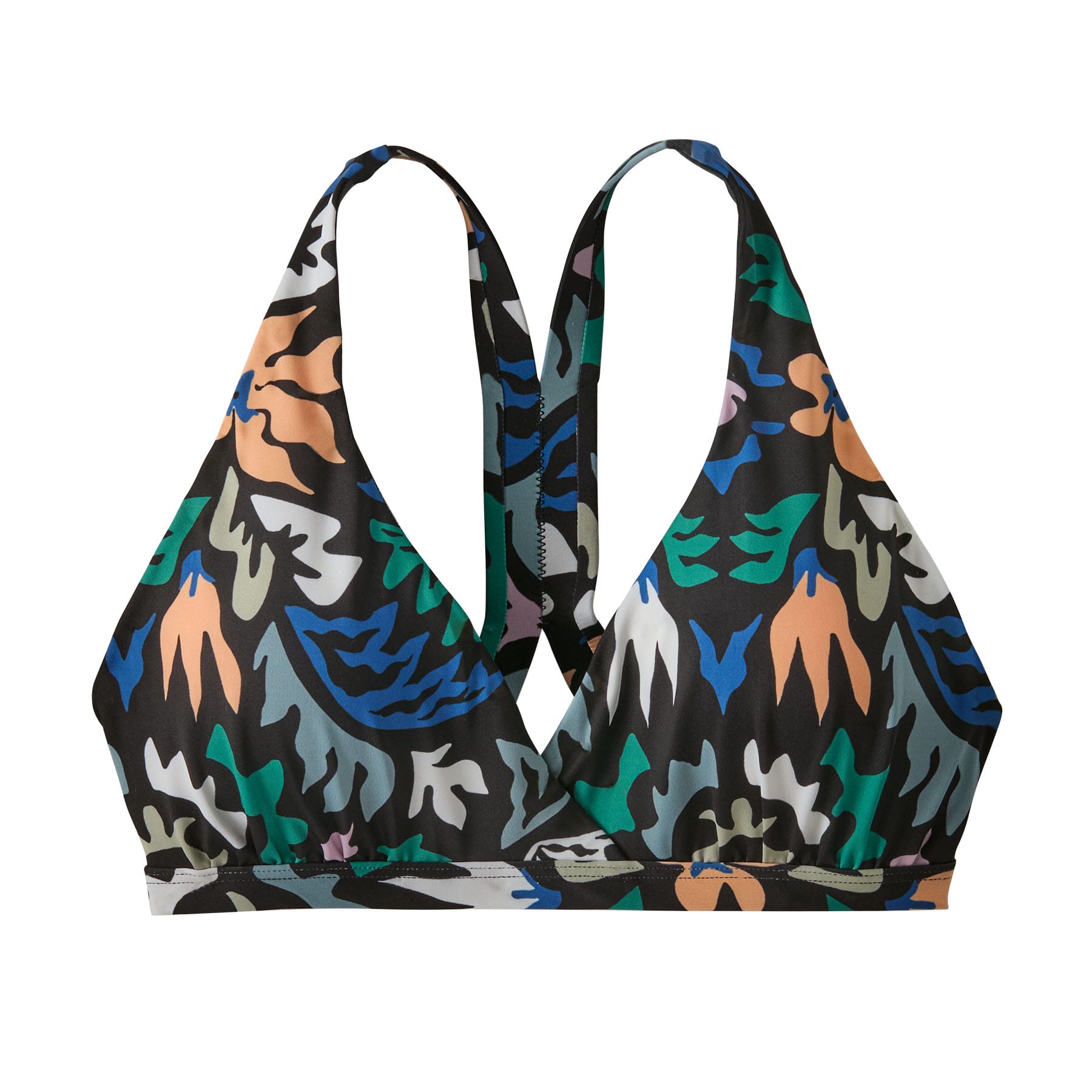 Women's Bottom Turn Top in Kaleido: Black | Patagonia Bend